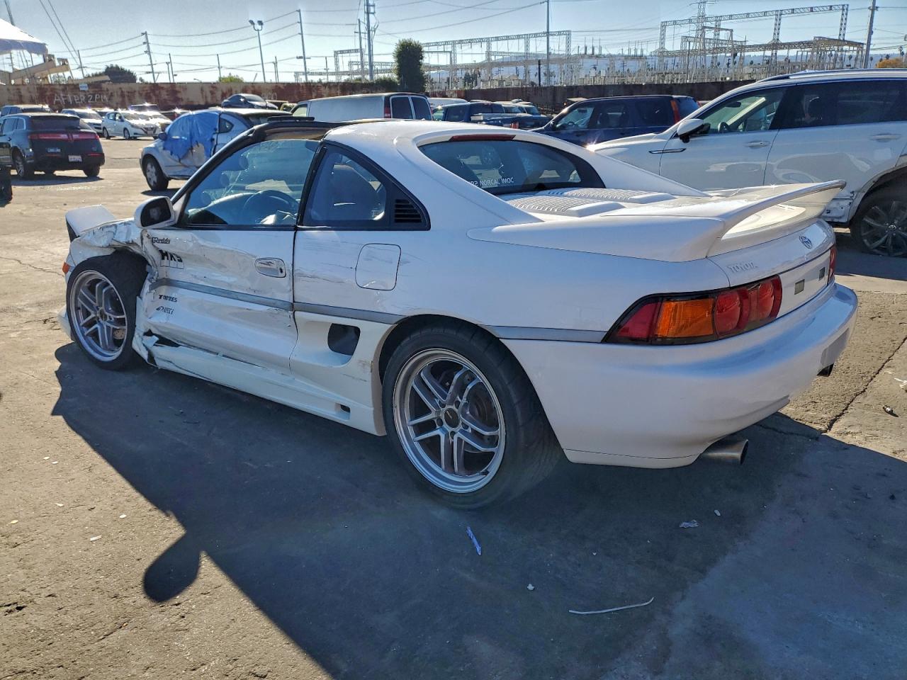 1993 Toyota Mr2 Sport Roof White vin: JT2SW22NXP0077909