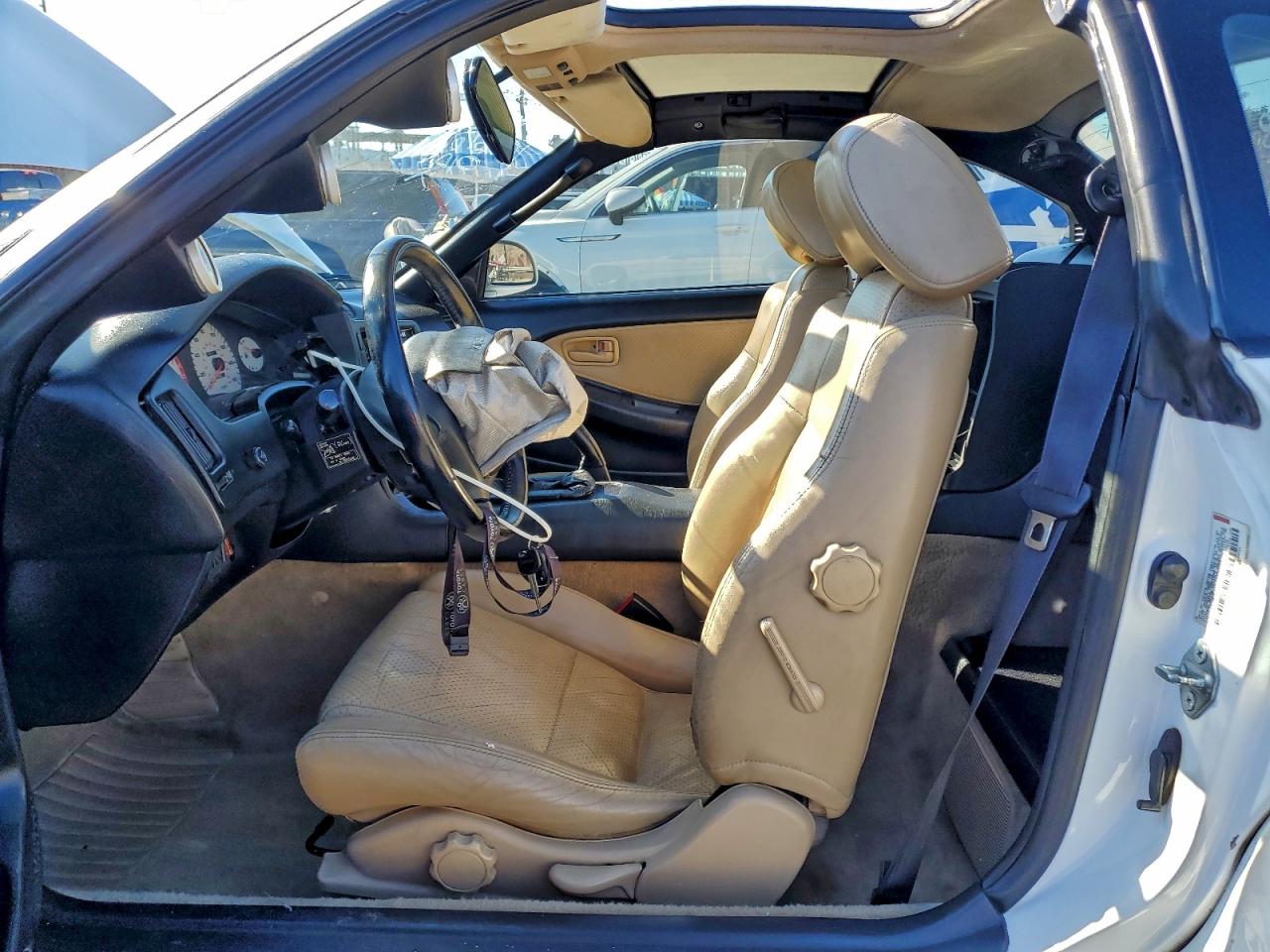 1993 Toyota Mr2 Sport Roof White vin: JT2SW22NXP0077909