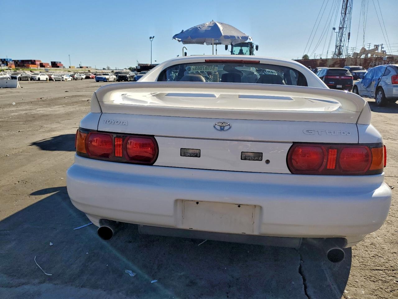 1993 Toyota Mr2 Sport Roof White vin: JT2SW22NXP0077909