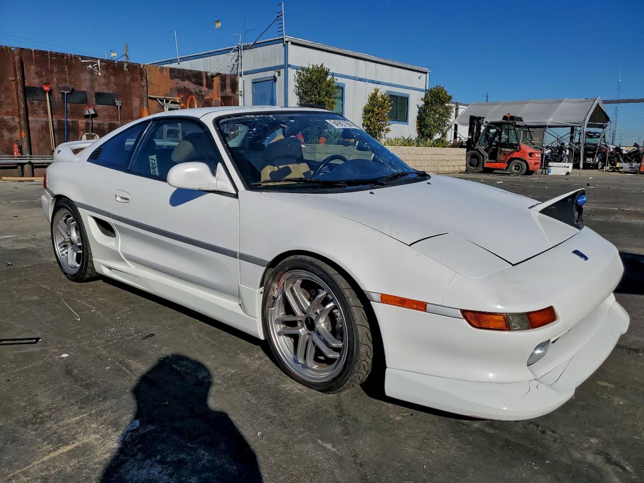 1993 Toyota Mr2 Sport Roof White vin: JT2SW22NXP0077909