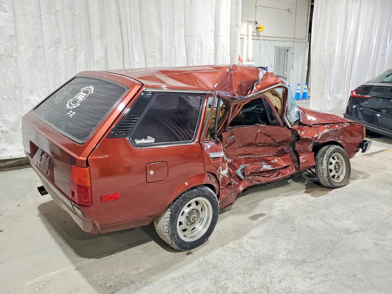 1981 Toyota Corolla Deluxe Brown vin: JT2TE72W6B5061828