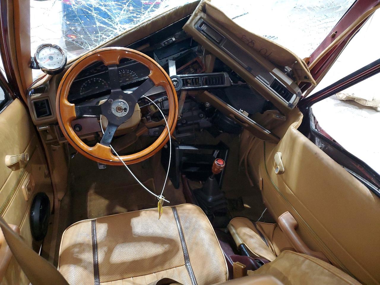 1981 Toyota Corolla Deluxe Brown vin: JT2TE72W6B5061828