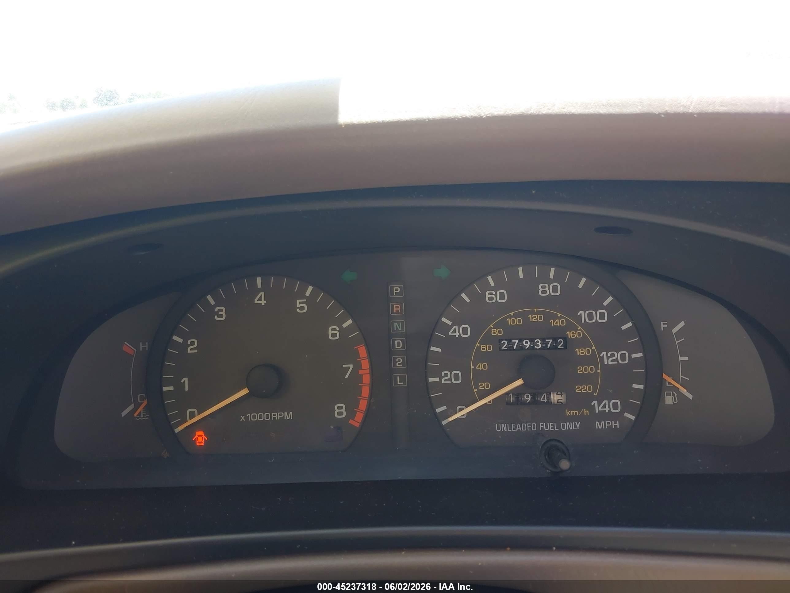1993 Toyota Camry Le Gold vin: JT2VK12E8P0206779