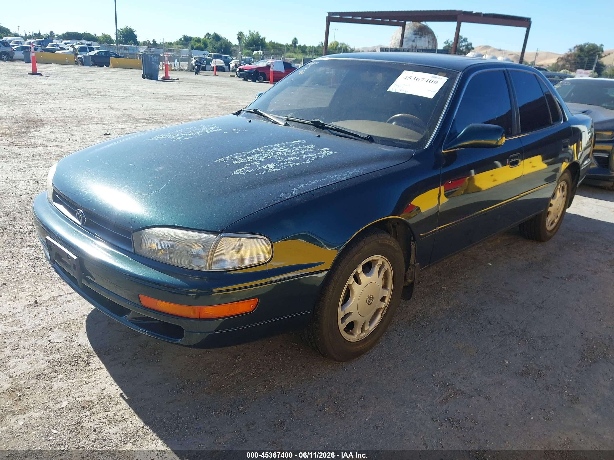 1993 Toyota Camry Xle Green vin: JT2VK13E1P0192545