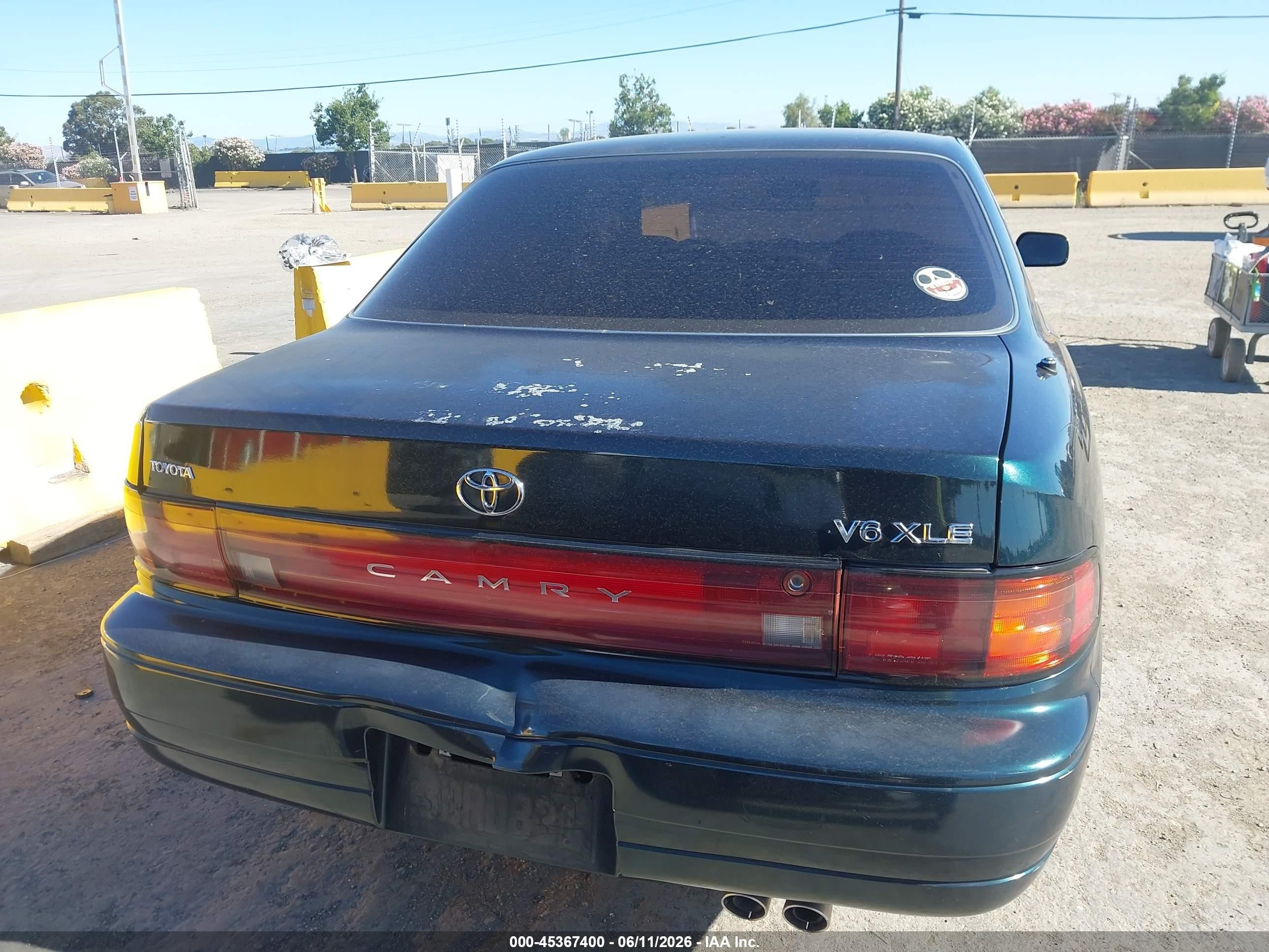 1993 Toyota Camry Xle Green vin: JT2VK13E1P0192545