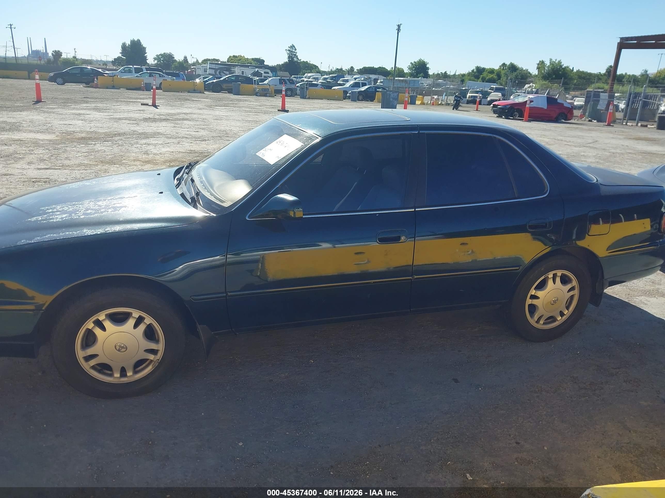 1993 Toyota Camry Xle Green vin: JT2VK13E1P0192545