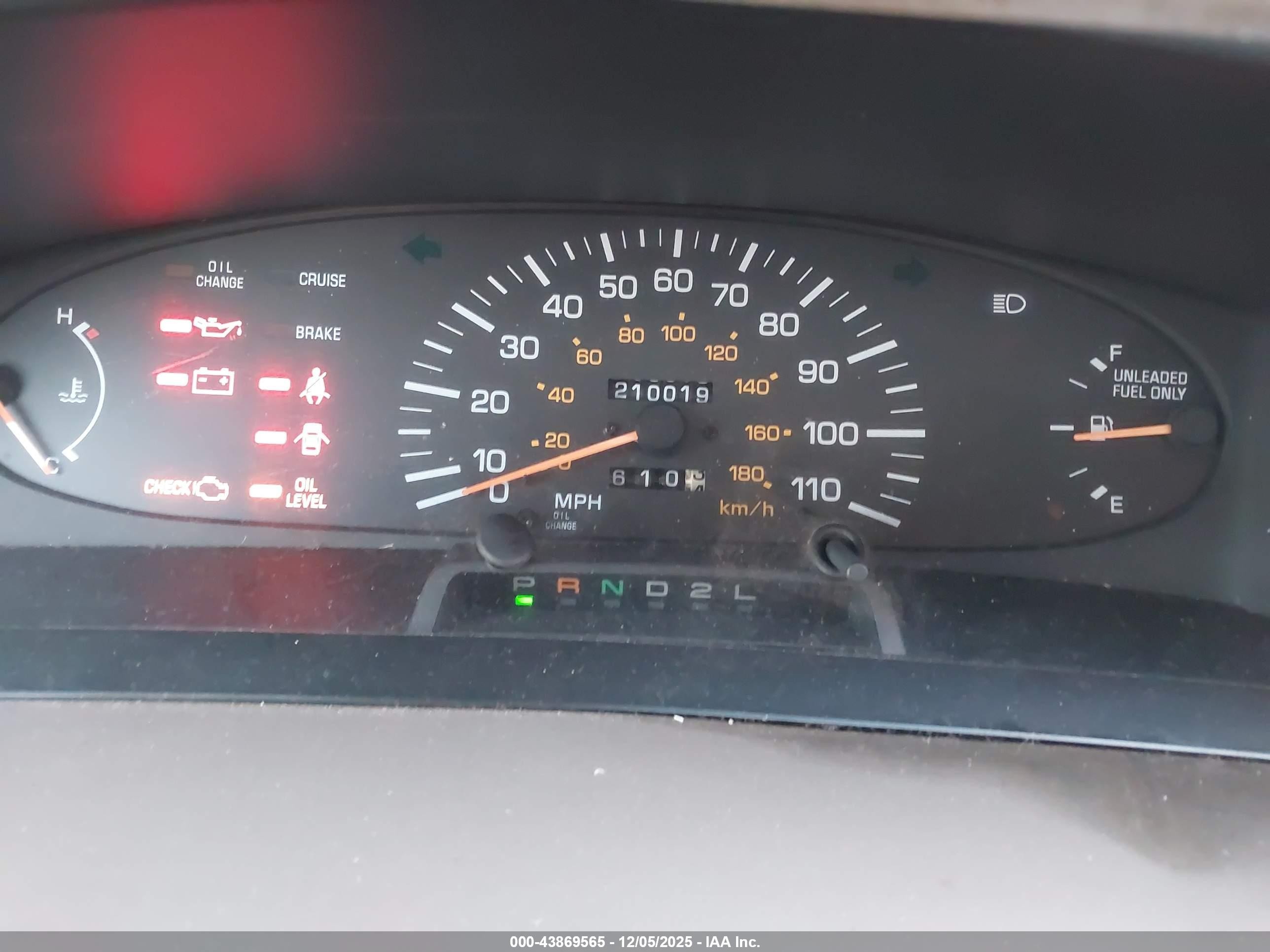 1993 Toyota Previa Dx Burgundy vin: JT3AC11R4P1114994
