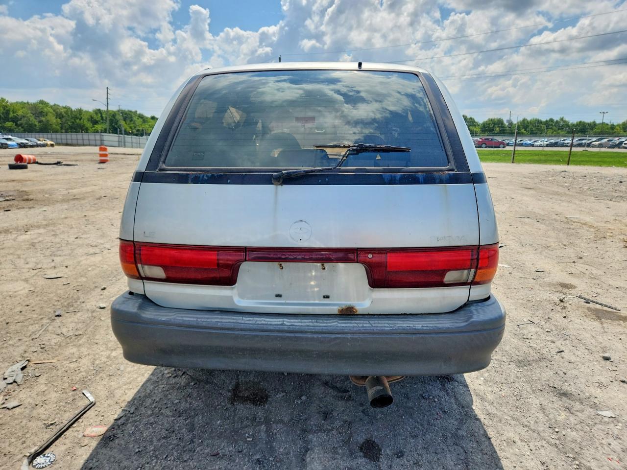 1993 Toyota Previa Le Синий vin: JT3AC12R9P1083479