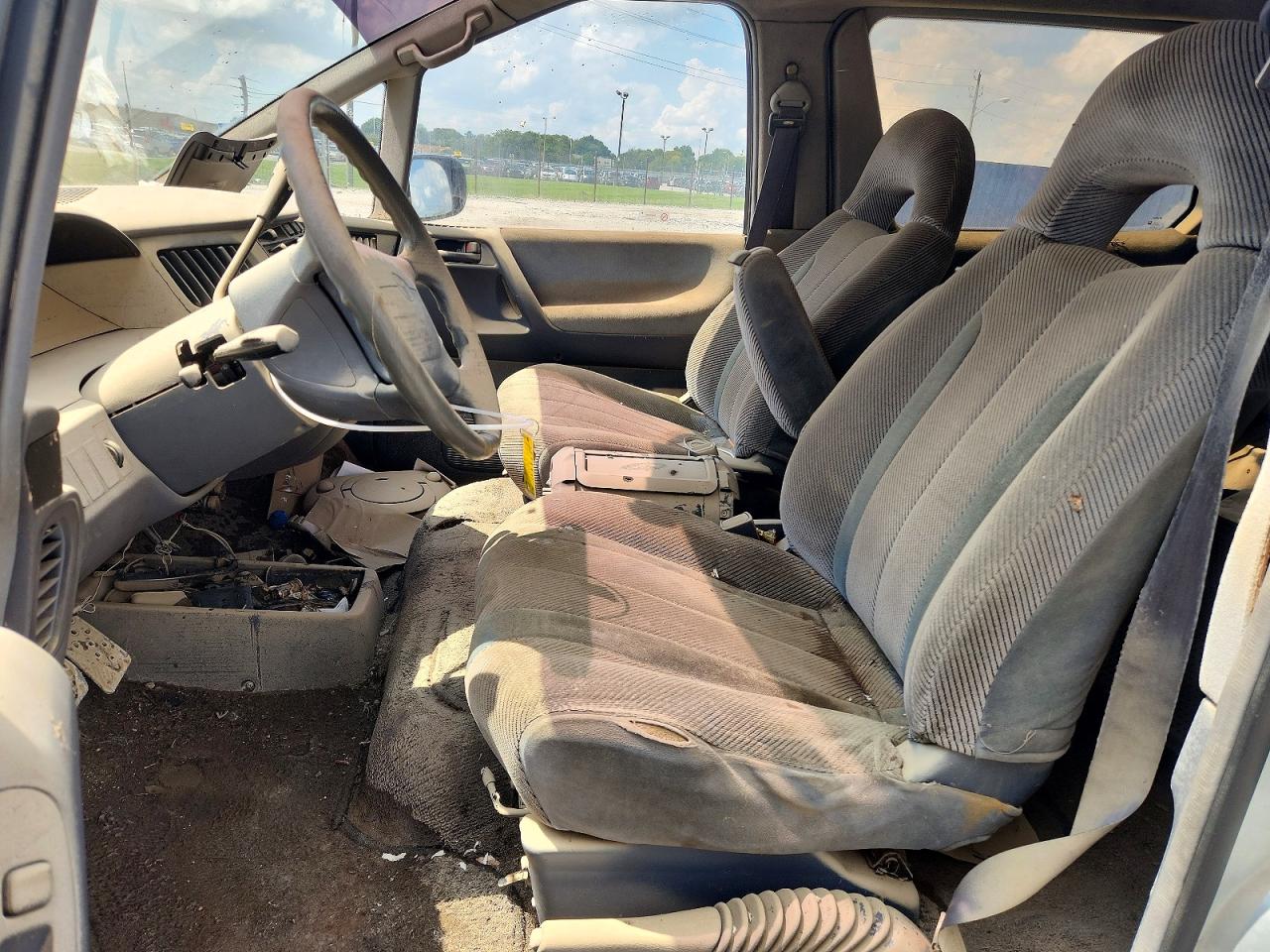1993 Toyota Previa Le Синий vin: JT3AC12R9P1083479