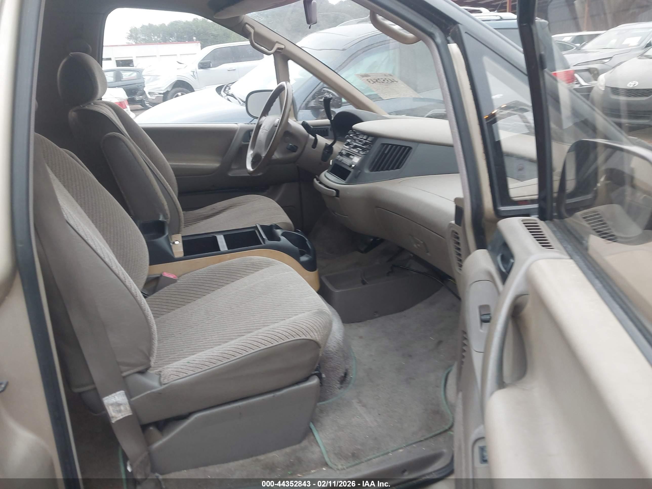 1995 Toyota Previa Dx Gold vin: JT3AC13R3S1196867