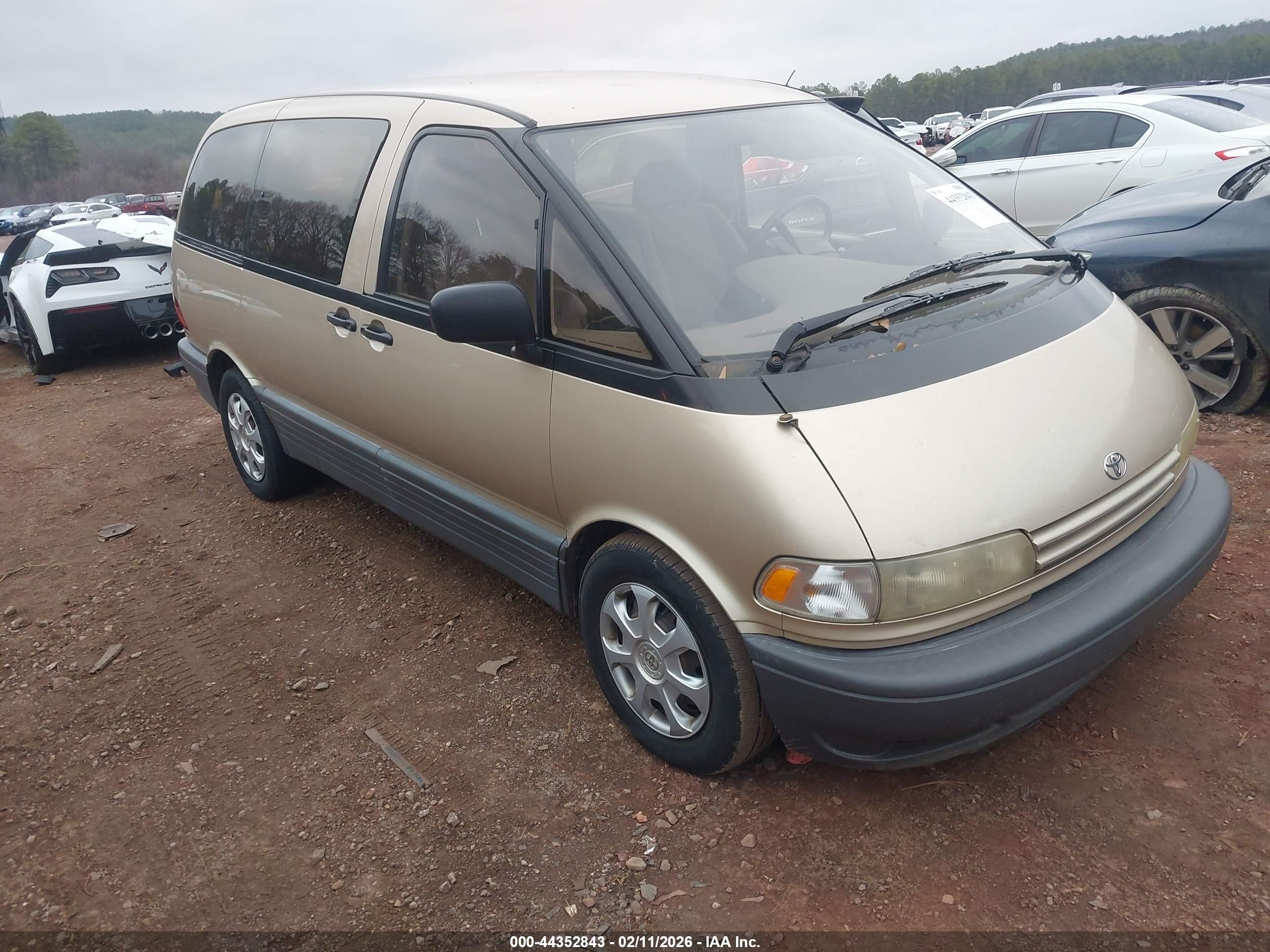 1995 Toyota Previa Dx Gold vin: JT3AC13R3S1196867