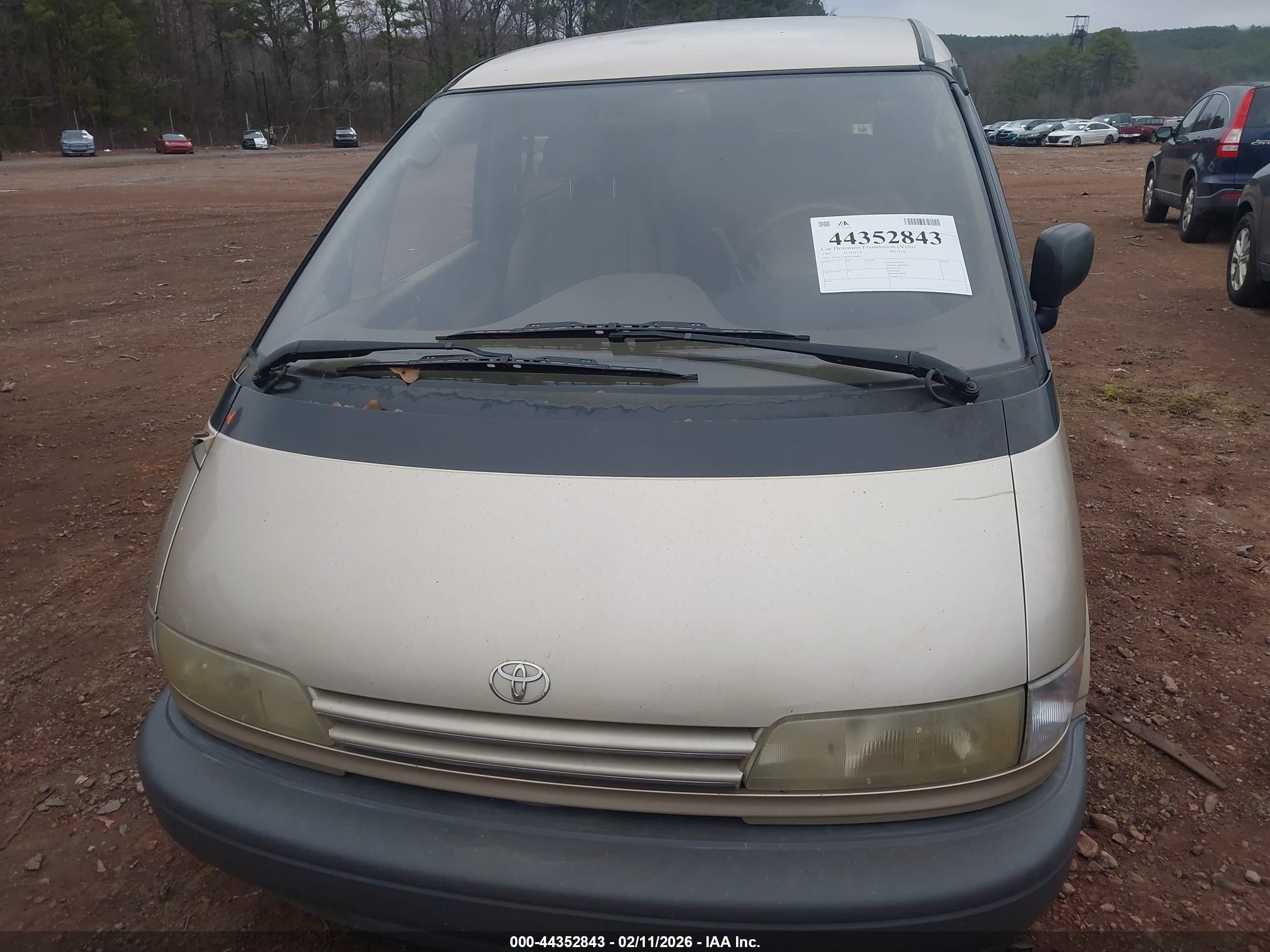 1995 Toyota Previa Dx Gold vin: JT3AC13R3S1196867