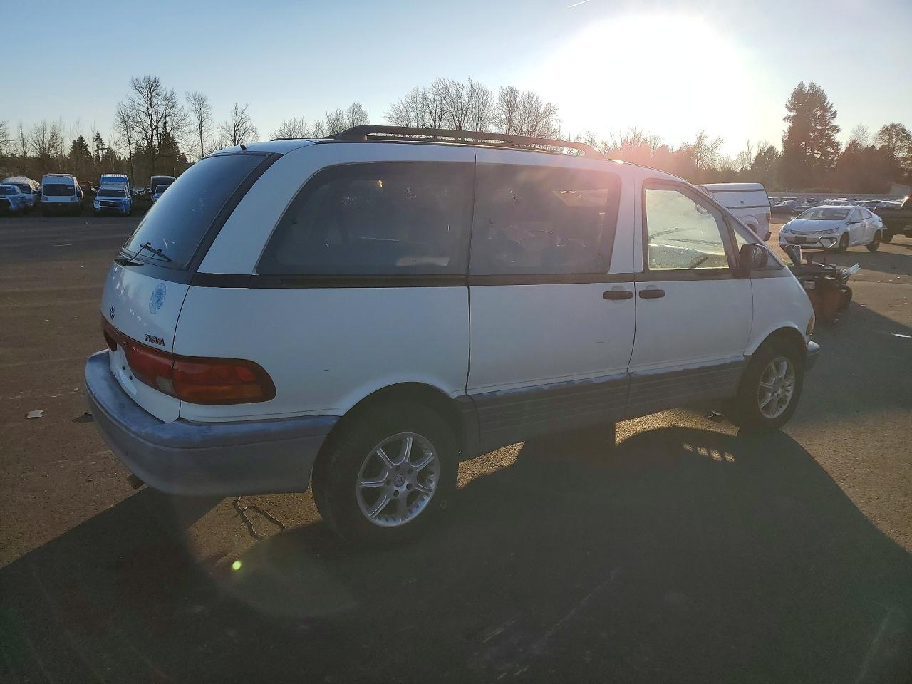 1995 Toyota Previa Dx Белый vin: JT3AC13R8S1191082