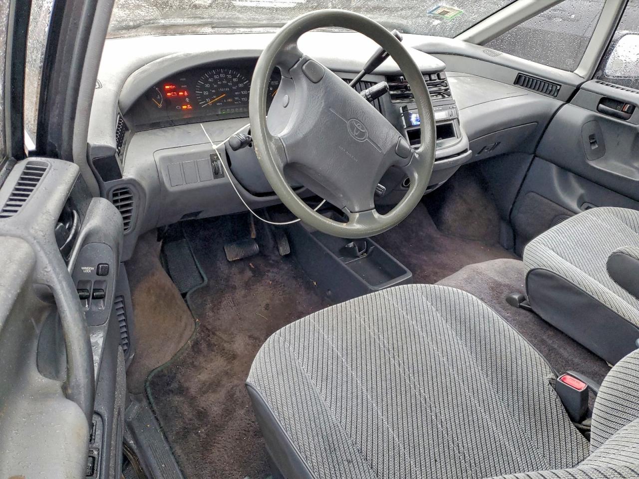 1995 Toyota Previa Dx Black vin: JT3AC13R9S1192077