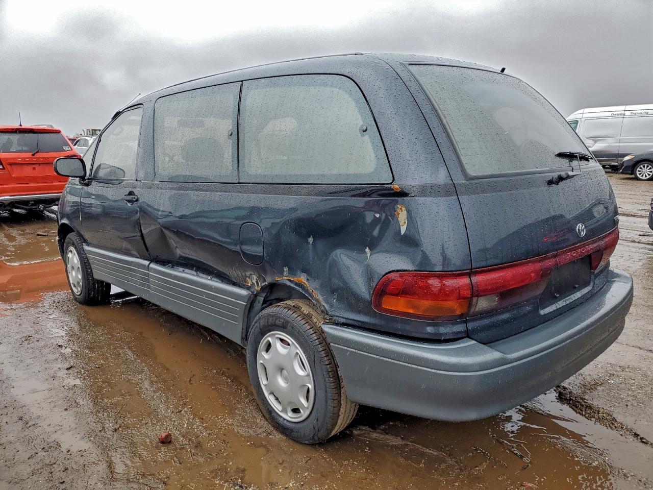 1995 Toyota Previa Dx Black vin: JT3AC13R9S1192077
