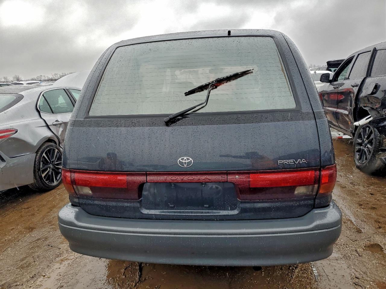 1995 Toyota Previa Dx Black vin: JT3AC13R9S1192077