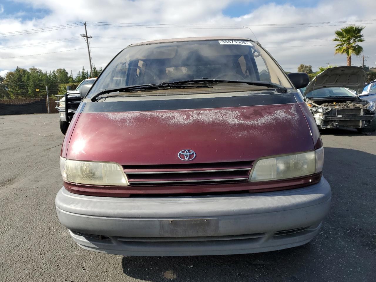 1995 Toyota Previa Le Burgundy vin: JT3AC14R6S1166048
