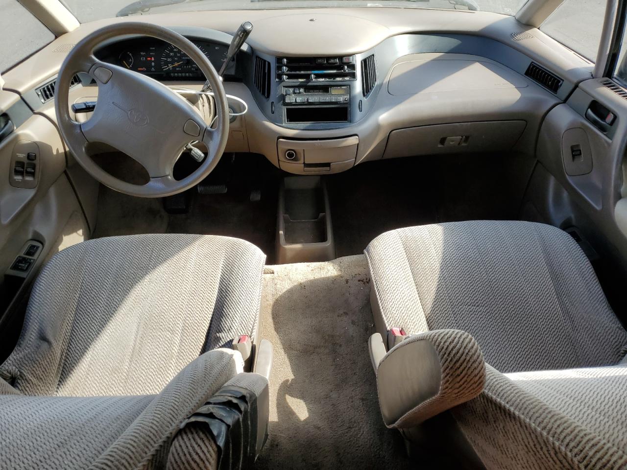1995 Toyota Previa Le Burgundy vin: JT3AC14R6S1166048