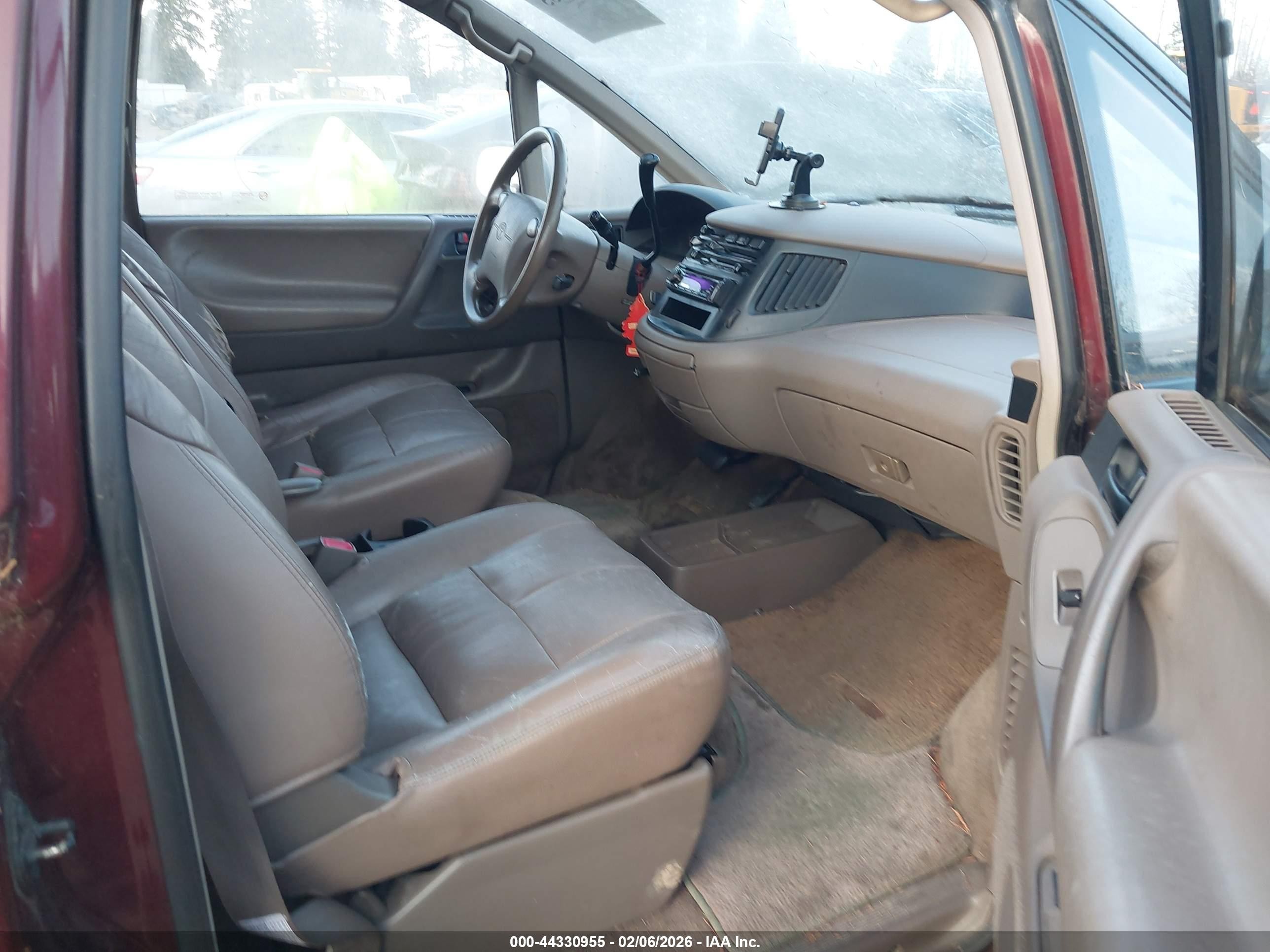 1995 Toyota Previa Le Purple vin: JT3AC24S0S1045203