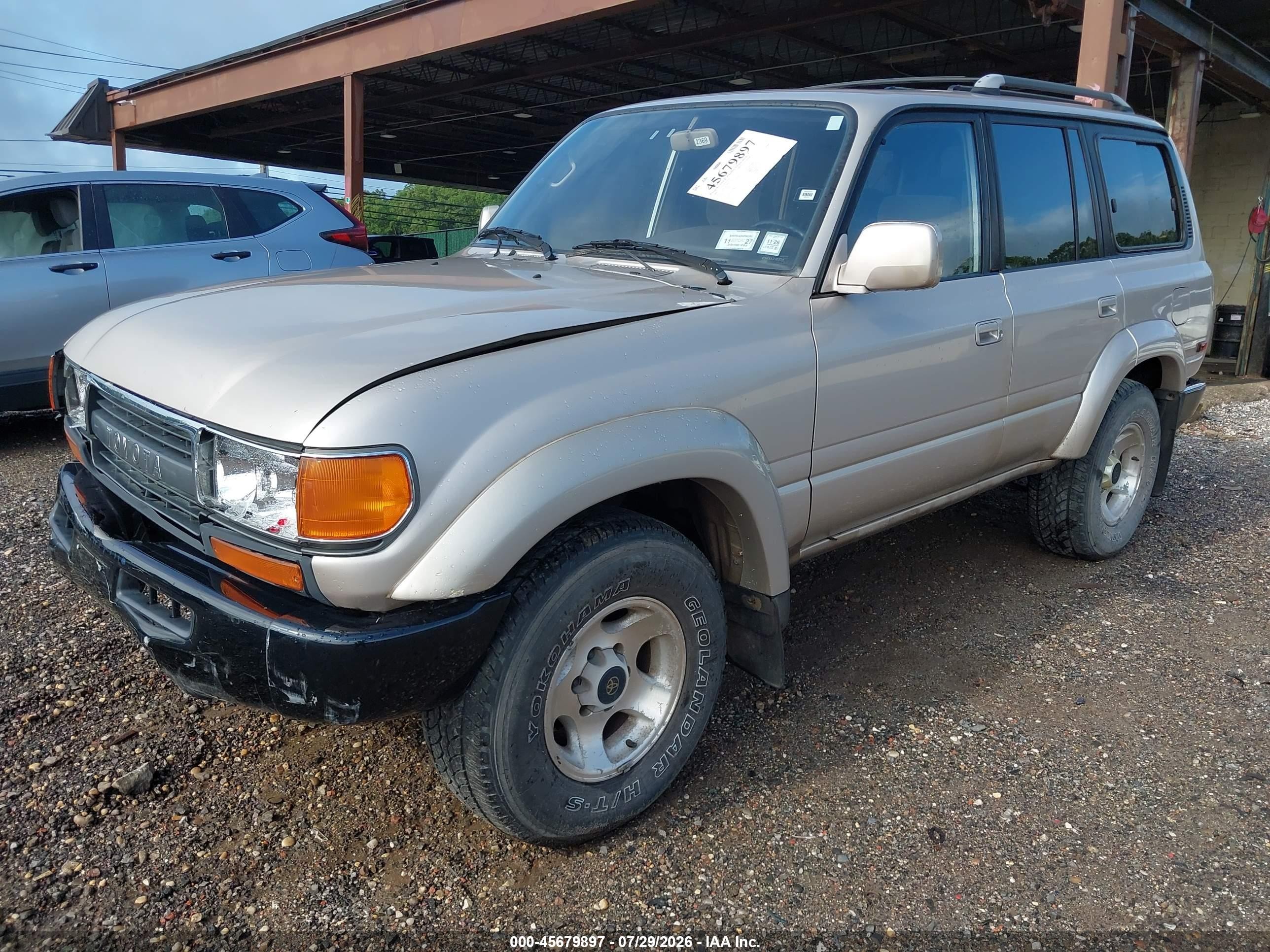 1993 Toyota Land Cruiser Dj81 Бежевый vin: JT3DJ81W1P0033295