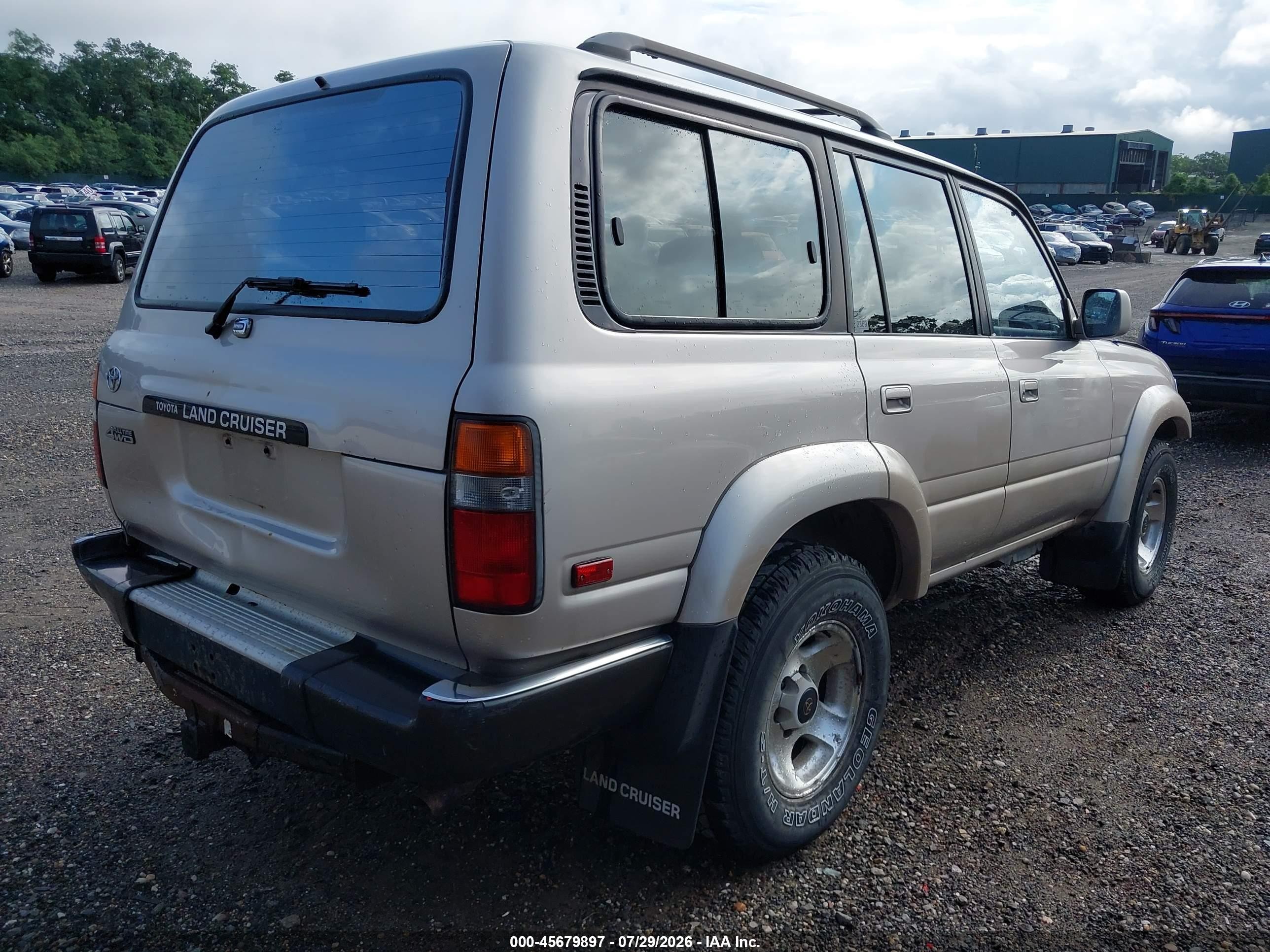 1993 Toyota Land Cruiser Dj81 Бежевый vin: JT3DJ81W1P0033295