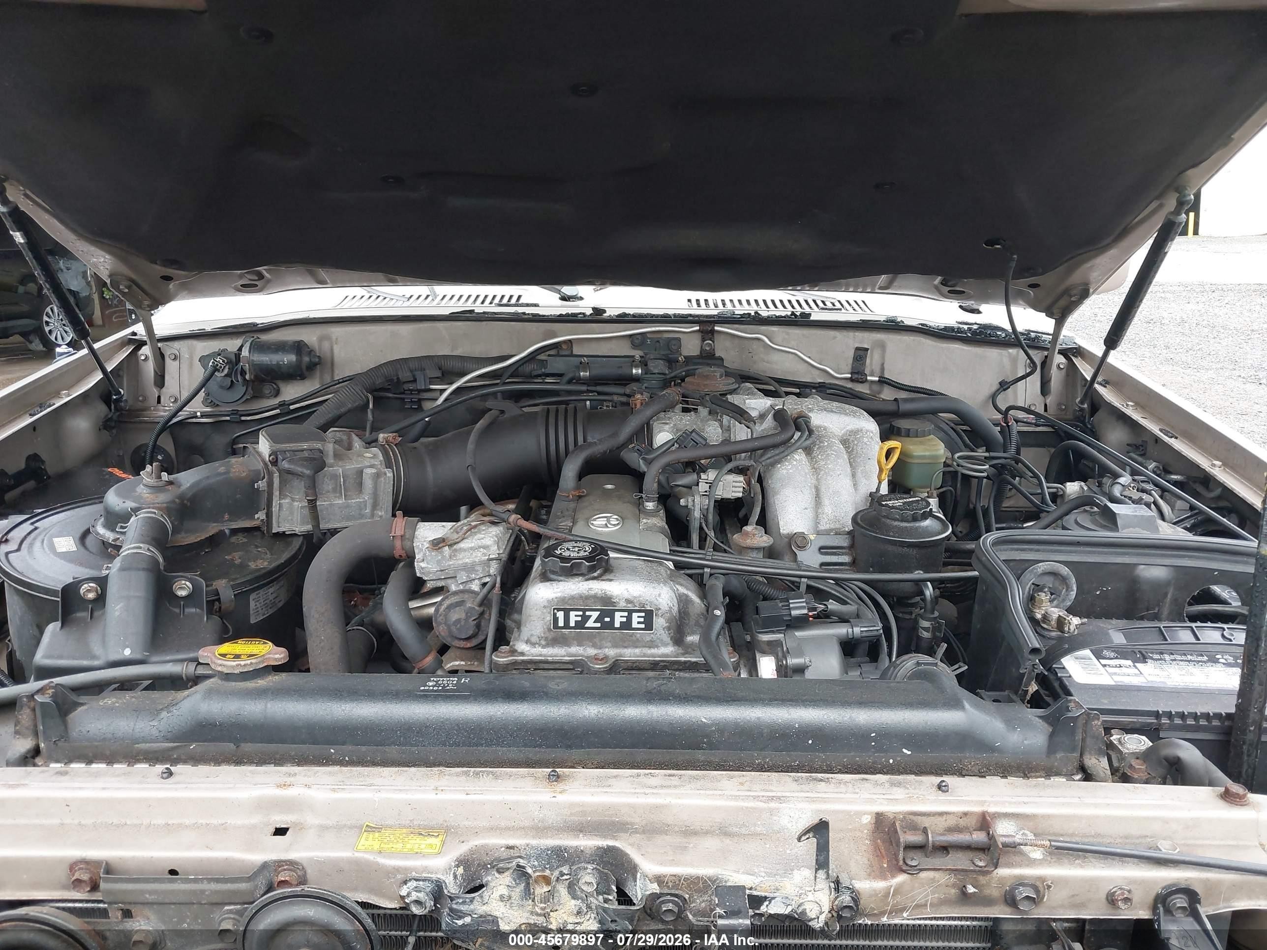 1993 Toyota Land Cruiser Dj81 Бежевый vin: JT3DJ81W1P0033295