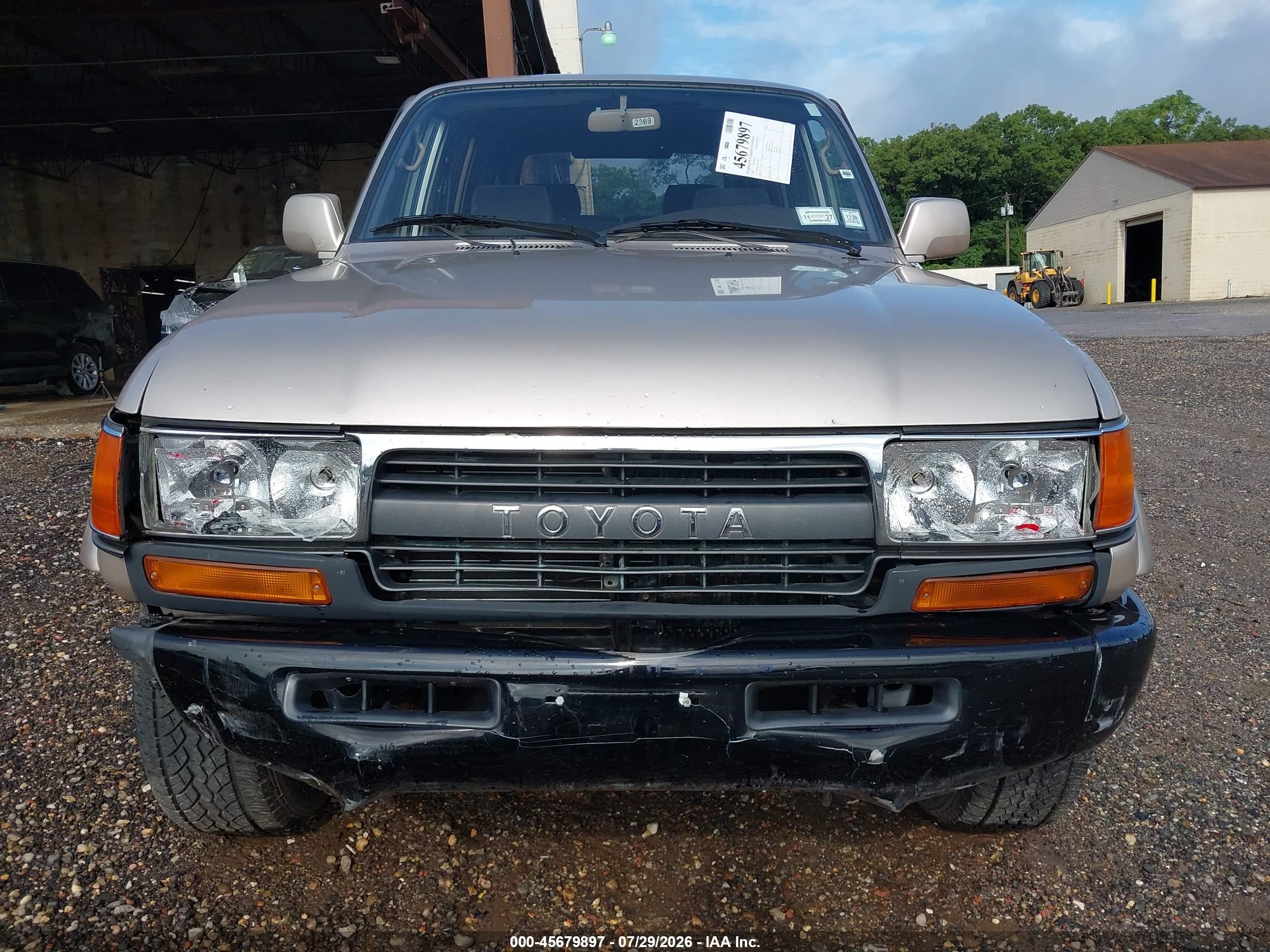 1993 Toyota Land Cruiser Dj81 Бежевый vin: JT3DJ81W1P0033295