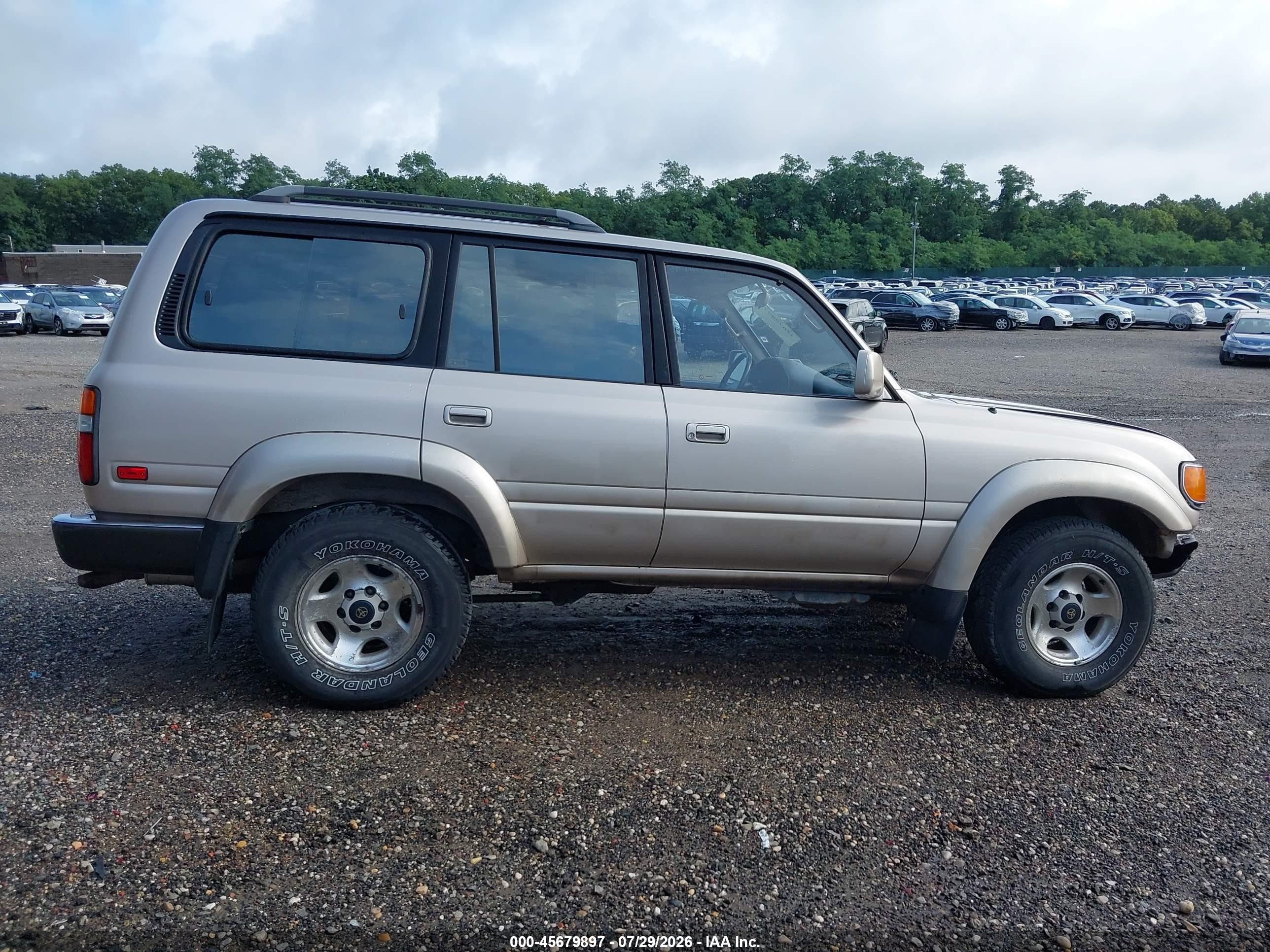 1993 Toyota Land Cruiser Dj81 Бежевый vin: JT3DJ81W1P0033295
