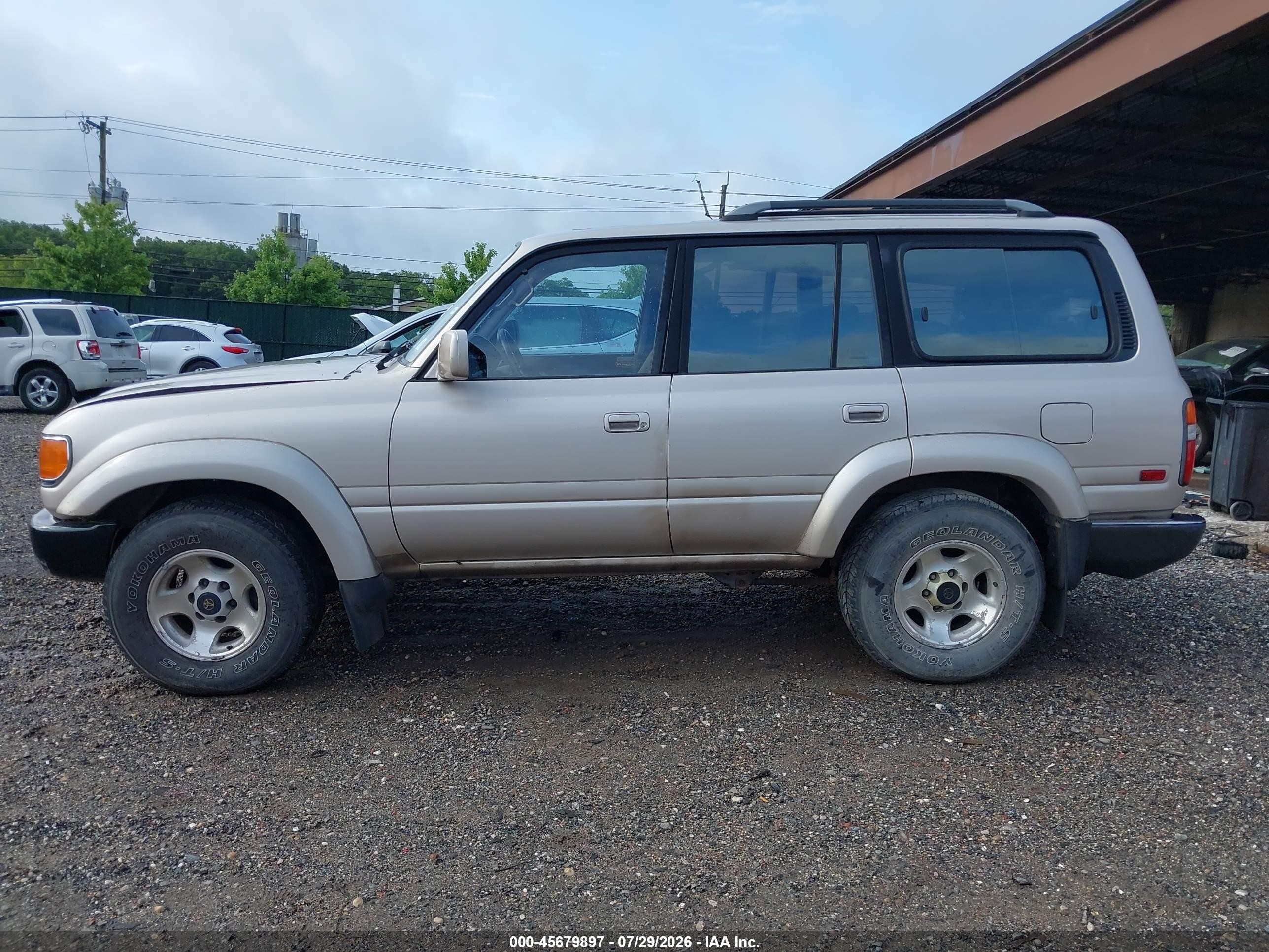 1993 Toyota Land Cruiser Dj81 Бежевый vin: JT3DJ81W1P0033295