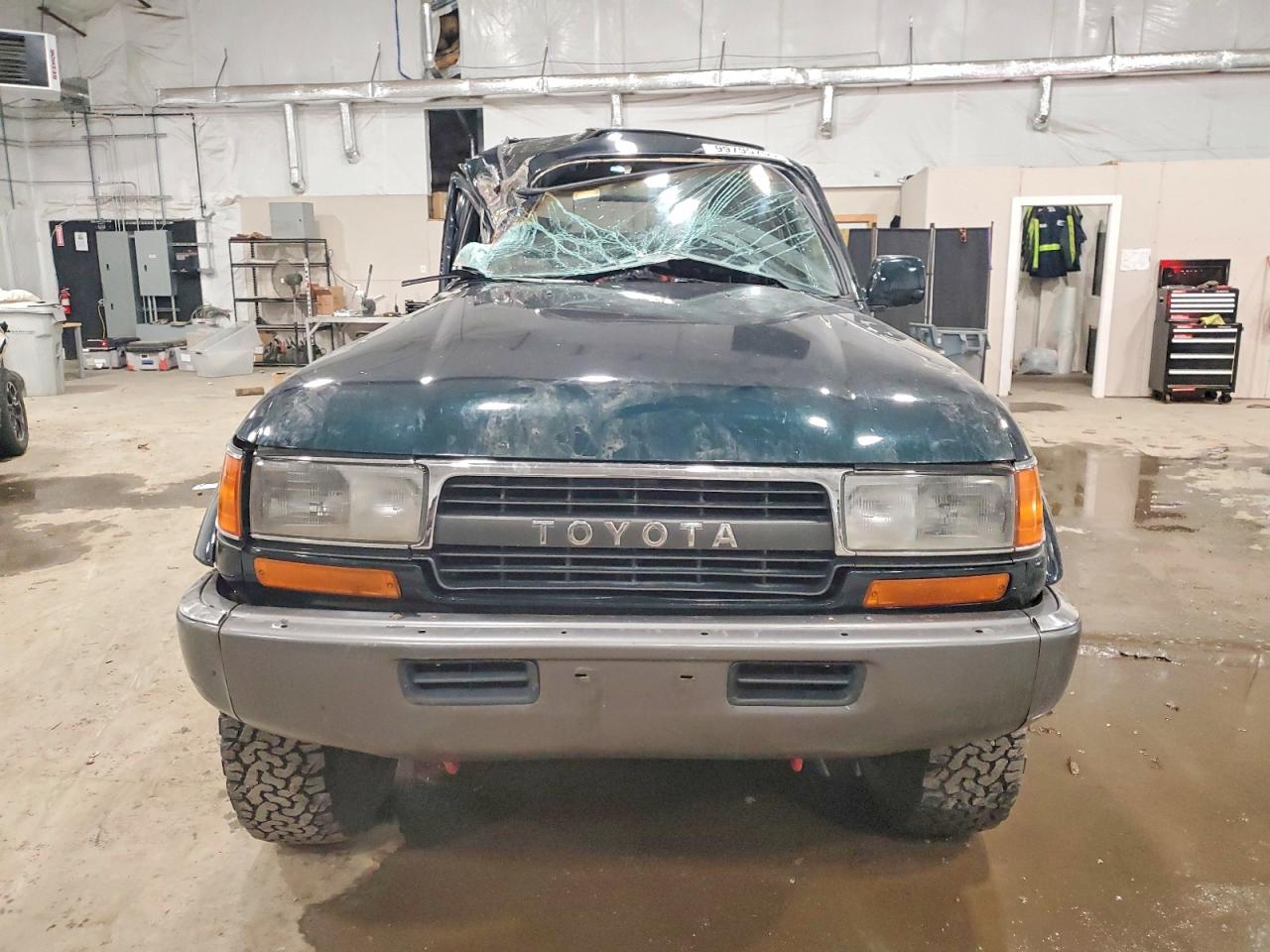 1993 Toyota Land Cruiser Dj81 Green vin: JT3DJ81W1P0037184