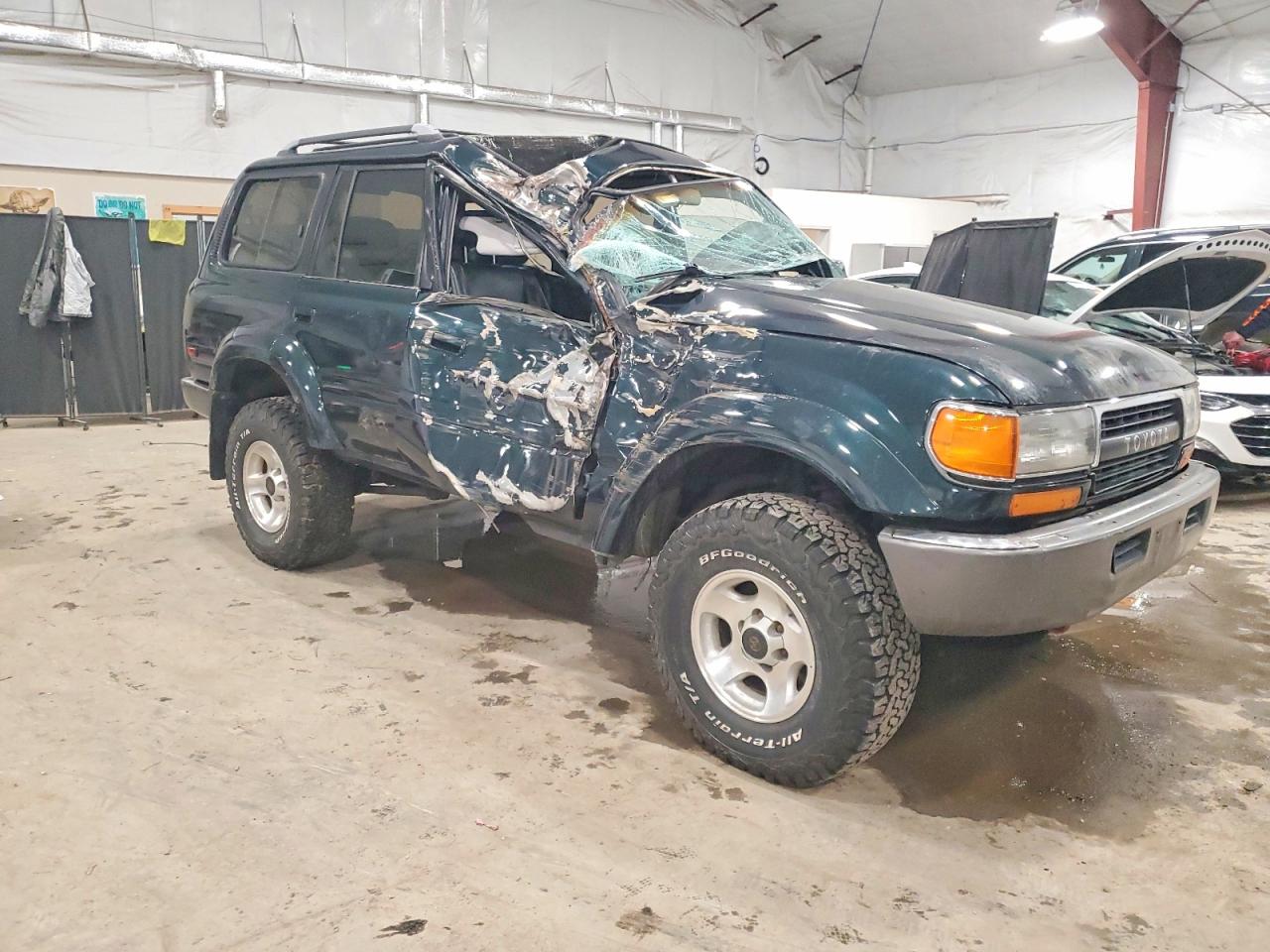 1993 Toyota Land Cruiser Dj81 Green vin: JT3DJ81W1P0037184
