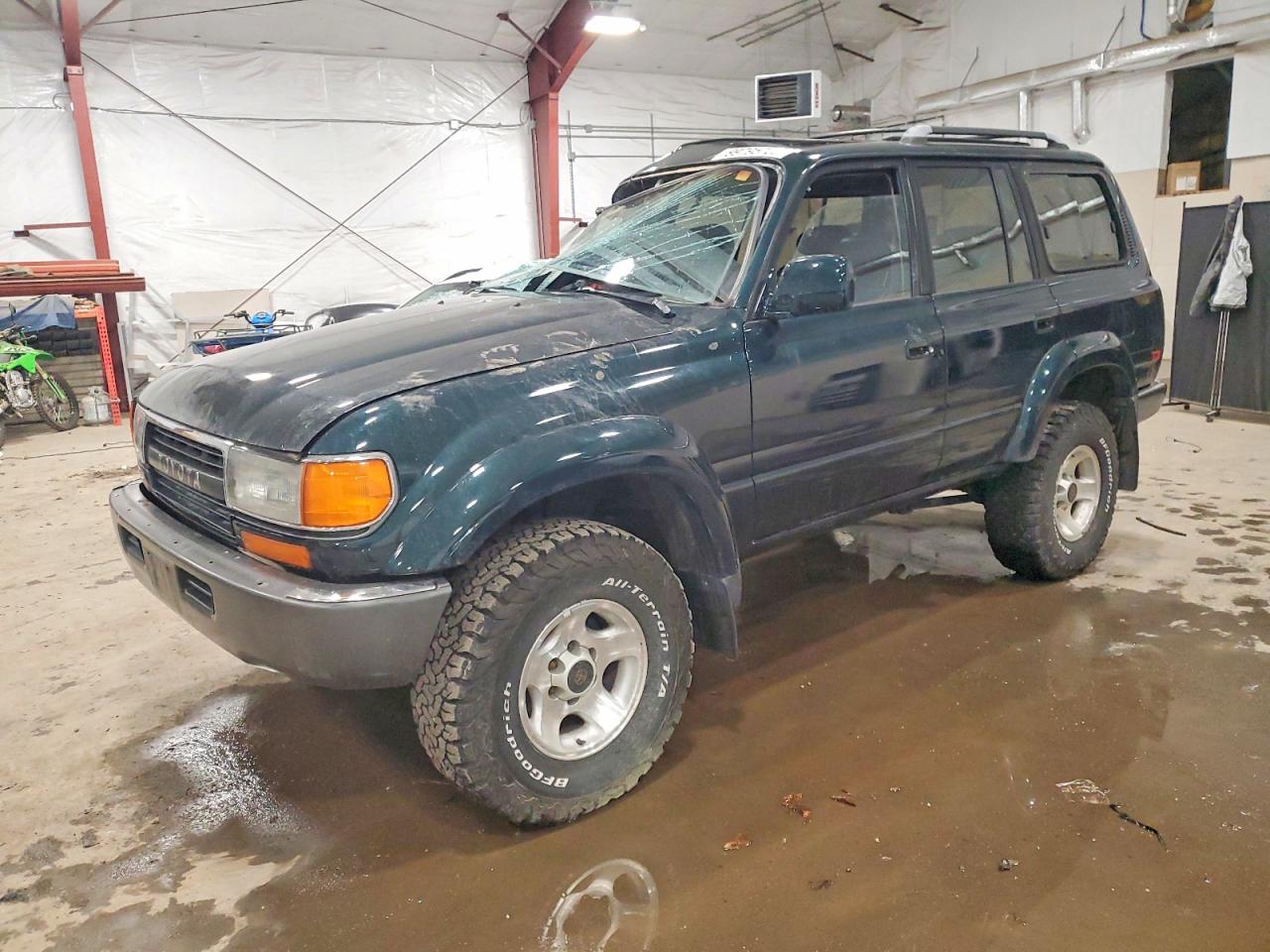 1993 Toyota Land Cruiser Dj81 Green vin: JT3DJ81W1P0037184