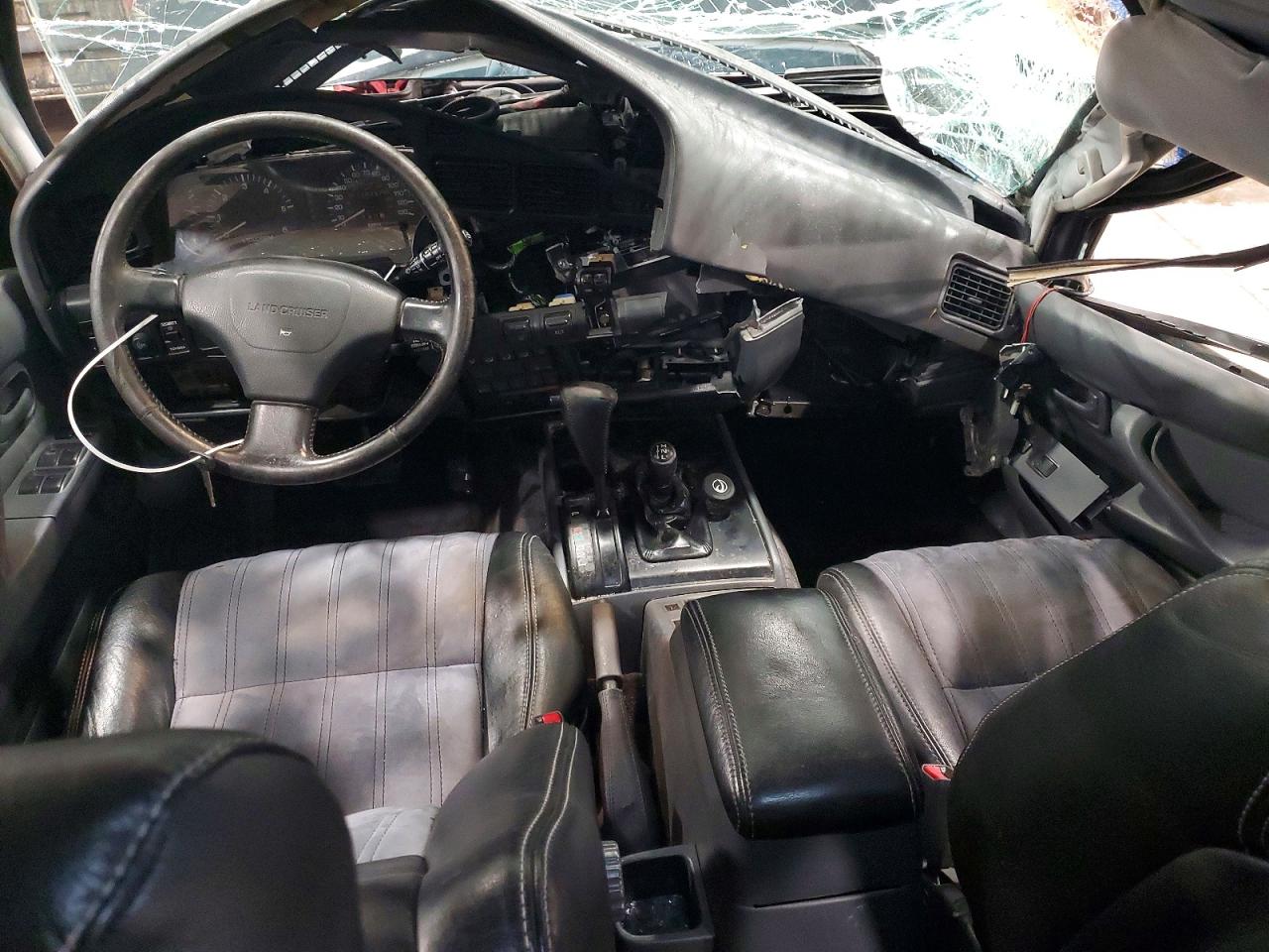 1993 Toyota Land Cruiser Dj81 Green vin: JT3DJ81W1P0037184