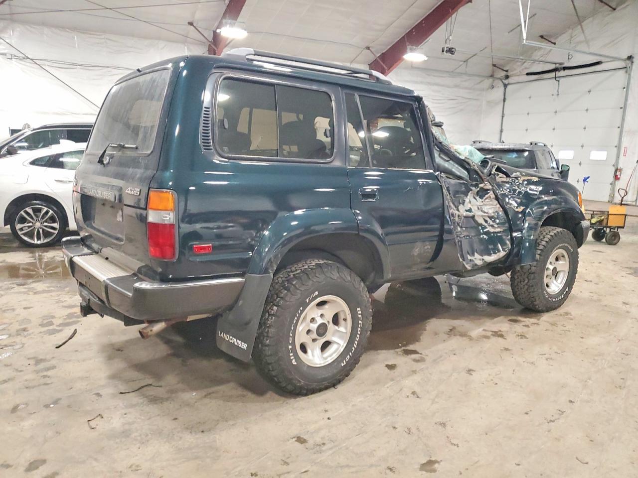 1993 Toyota Land Cruiser Dj81 Green vin: JT3DJ81W1P0037184