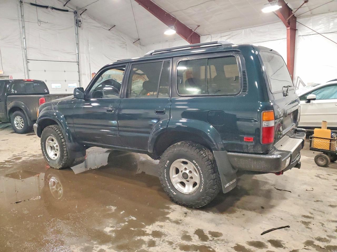 1993 Toyota Land Cruiser Dj81 Green vin: JT3DJ81W1P0037184