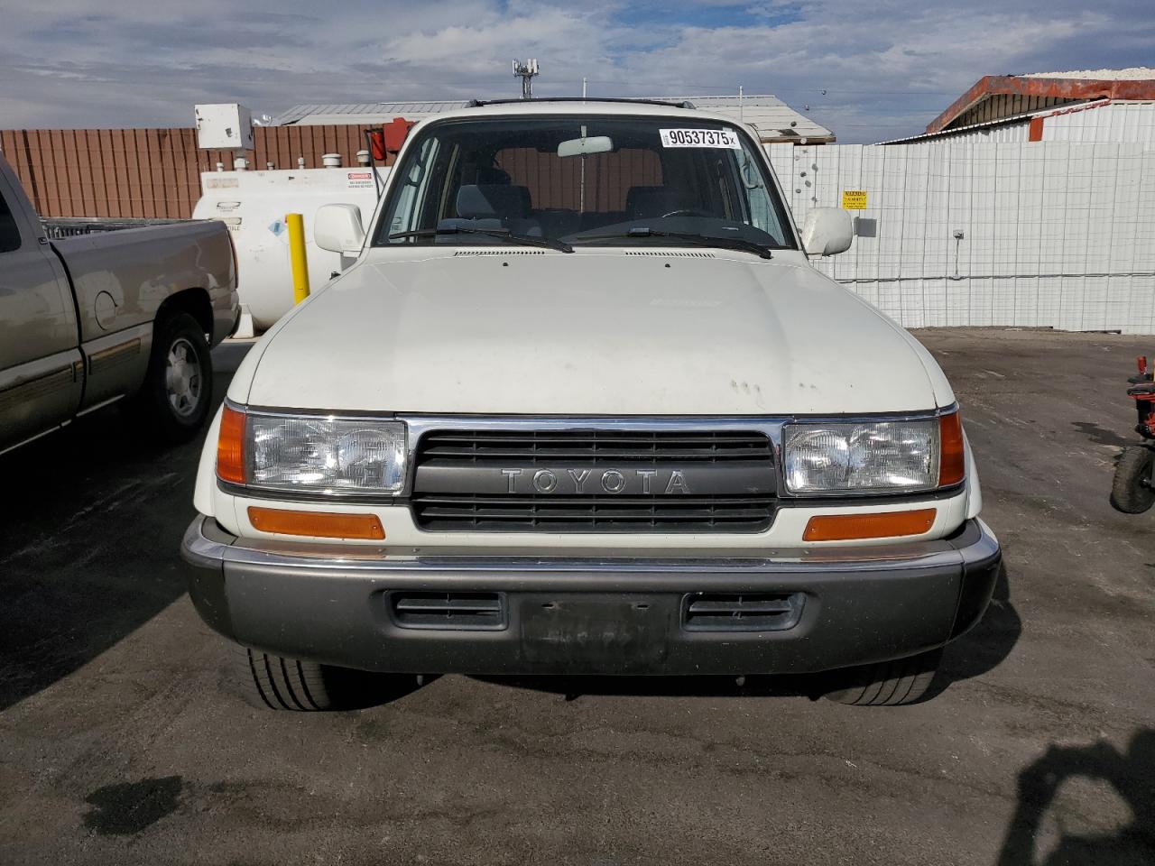 1994 Toyota Land Cruiser Base White vin: JT3DJ81W1R0072262