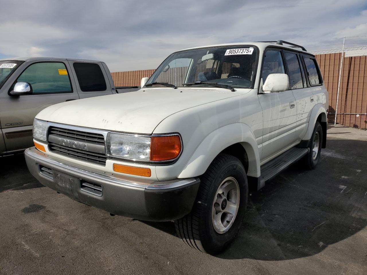 1994 Toyota Land Cruiser Base White vin: JT3DJ81W1R0072262