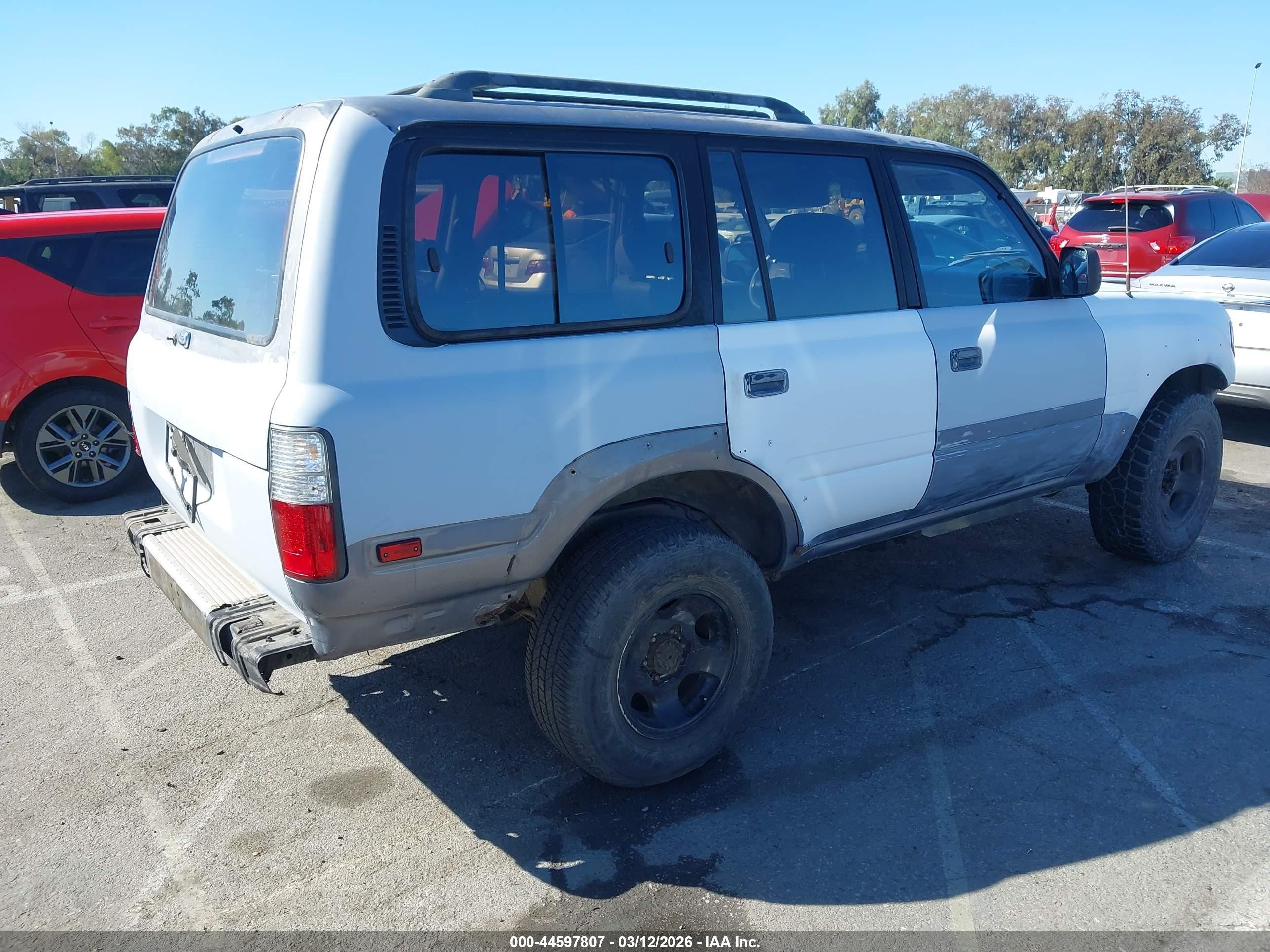 1995 Toyota Land Cruiser Dj81 Blue vin: JT3DJ81W1S0112717