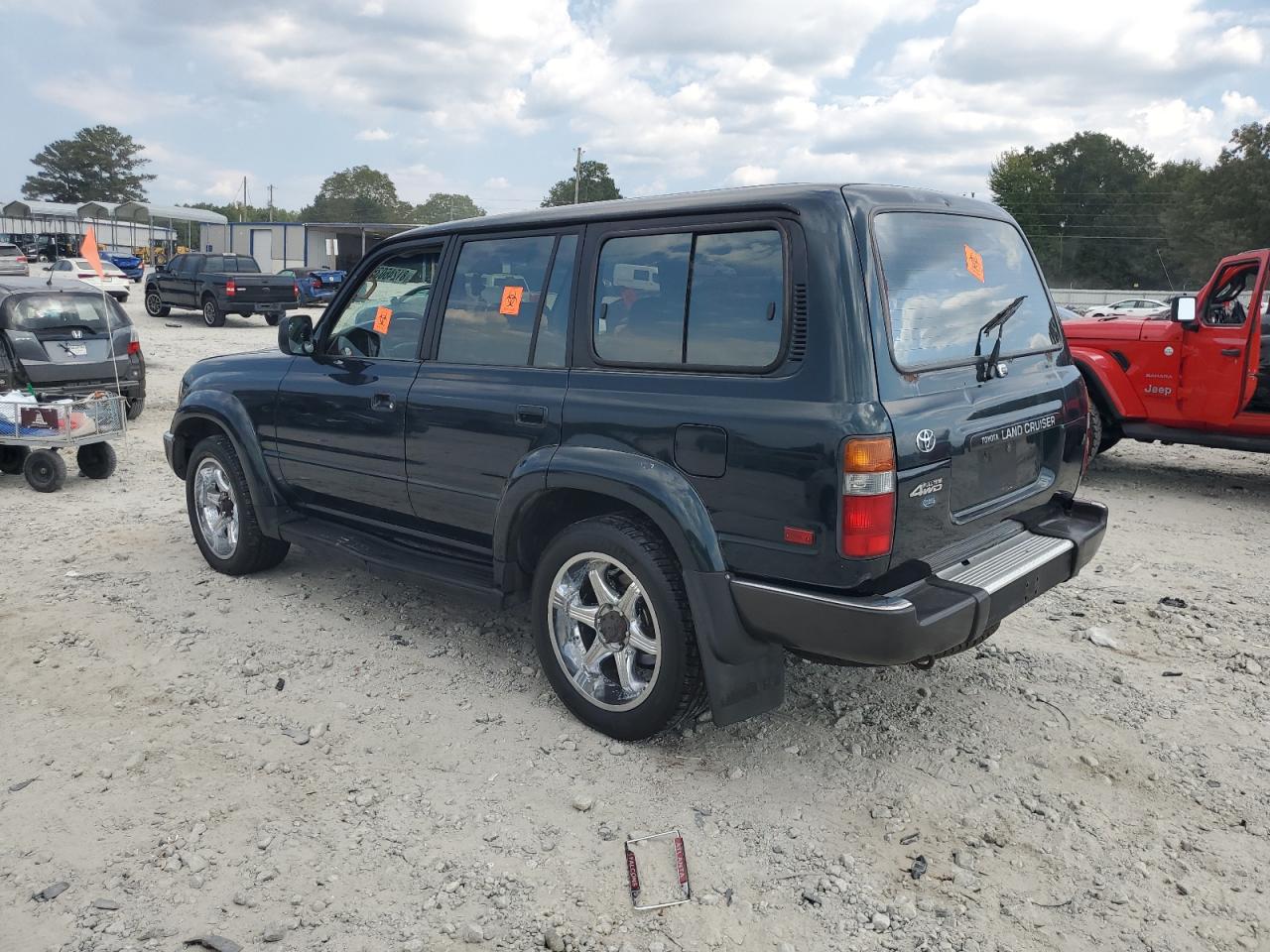 1994 Toyota Land Cruiser Dj81 Green vin: JT3DJ81W2R0084209