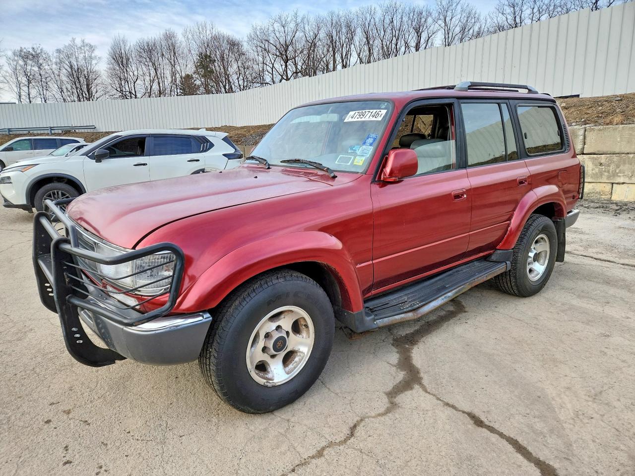 1994 Toyota Land Cruiser Base Maroon vin: JT3DJ81W2R0087725