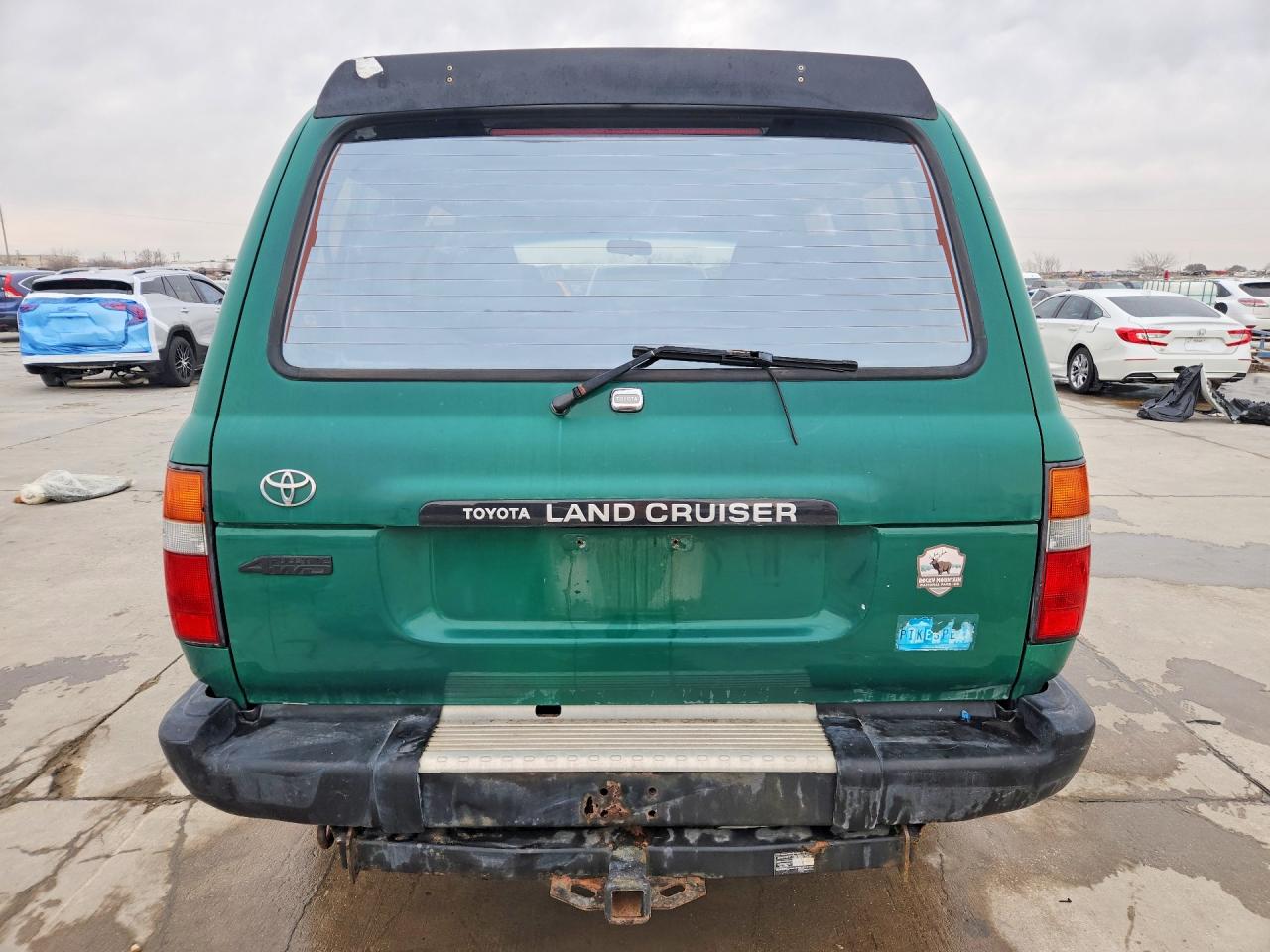1995 Toyota Land Cruiser Base Green vin: JT3DJ81W2S0093725