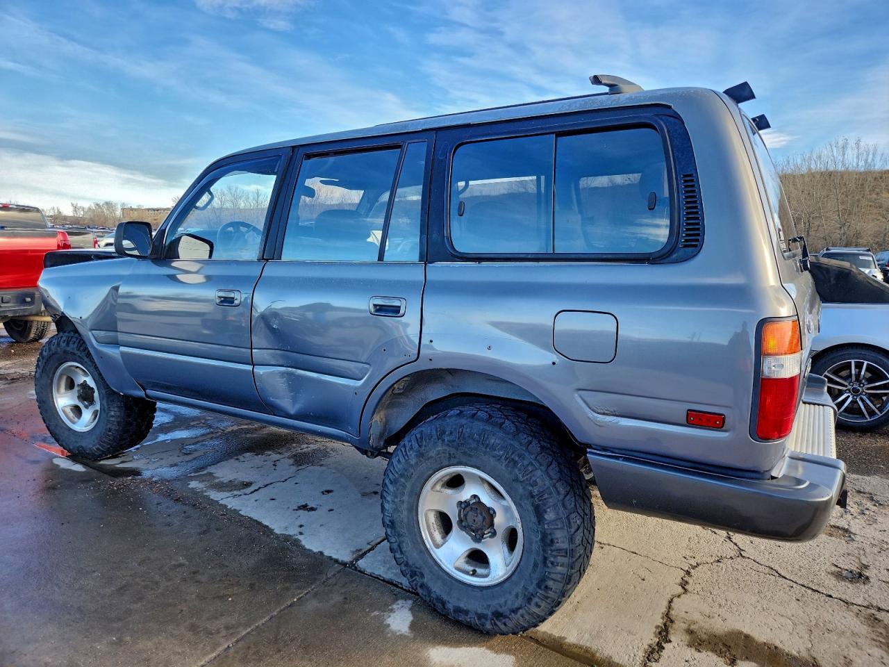 1995 Toyota Land Cruiser Dj81 Gray vin: JT3DJ81W2S0111463