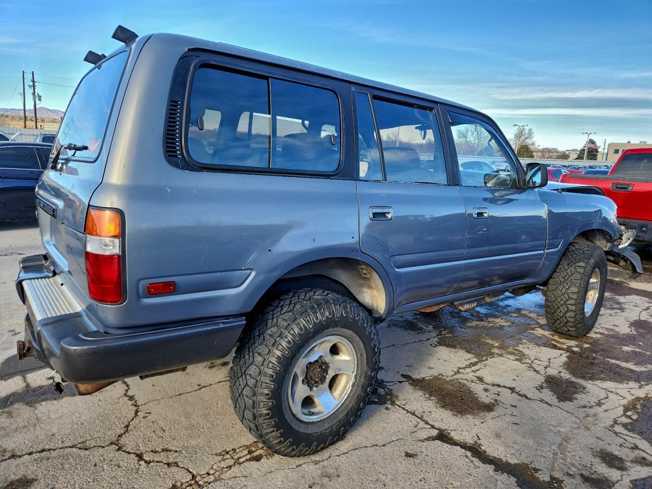 1995 Toyota Land Cruiser Dj81 Gray vin: JT3DJ81W2S0111463