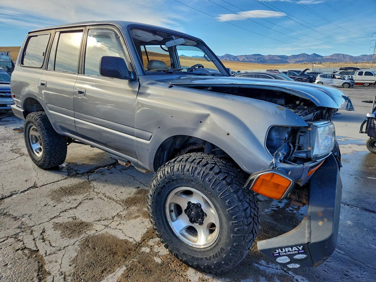 1995 Toyota Land Cruiser Dj81 Gray vin: JT3DJ81W2S0111463