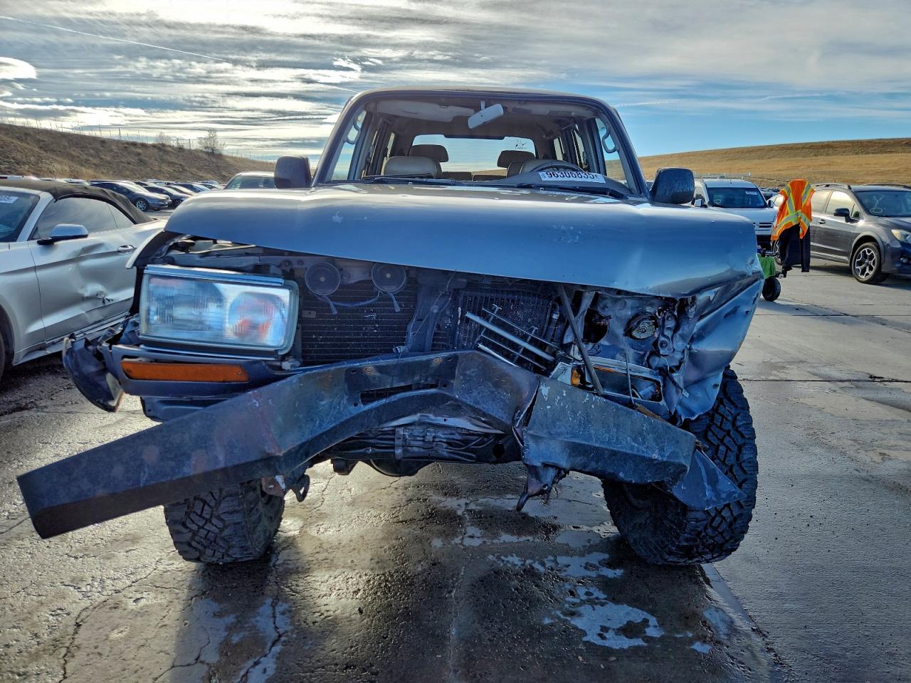 1995 Toyota Land Cruiser Dj81 Gray vin: JT3DJ81W2S0111463
