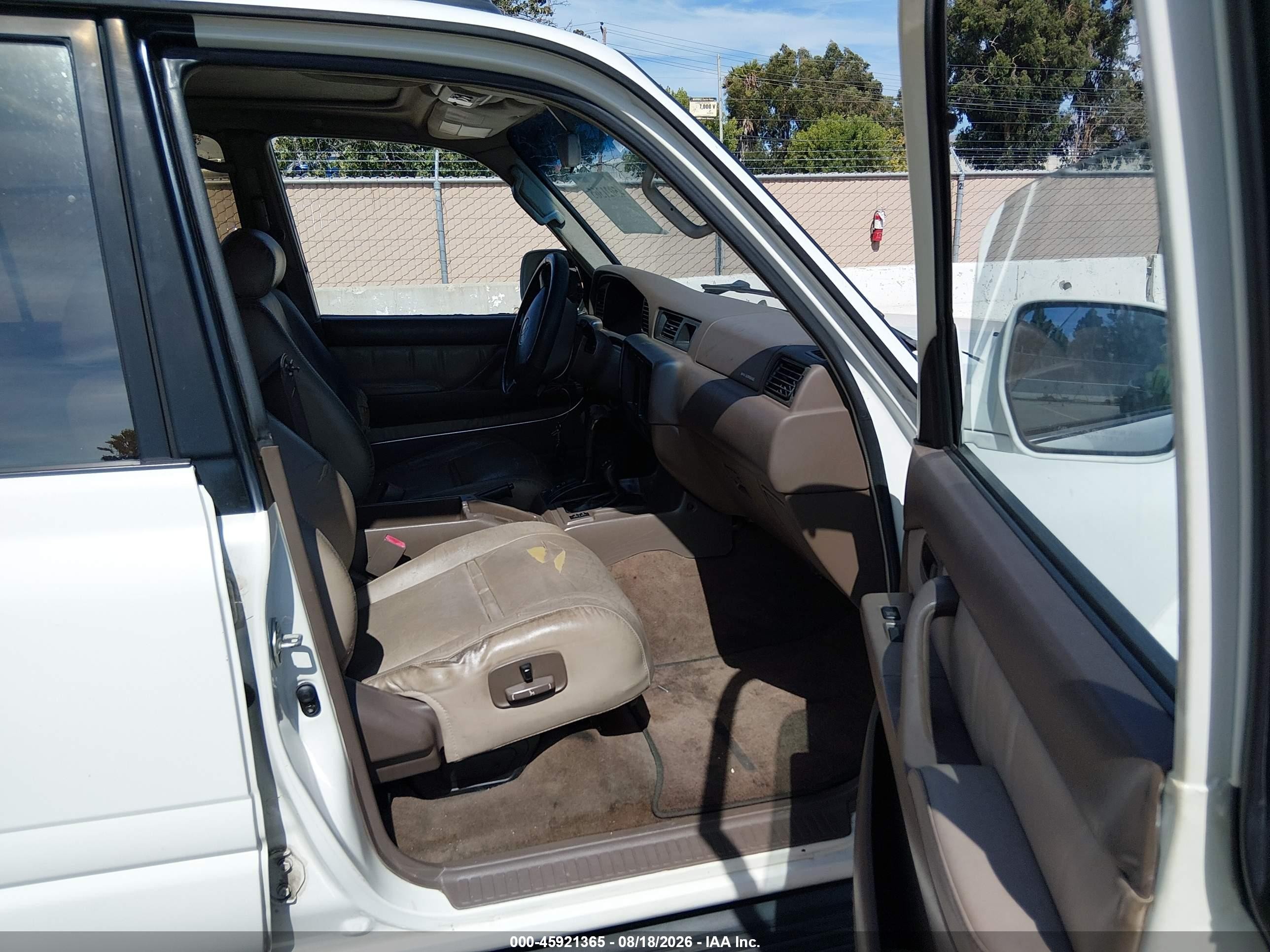1995 Toyota Land Cruiser Dj81 White vin: JT3DJ81W2S0113021