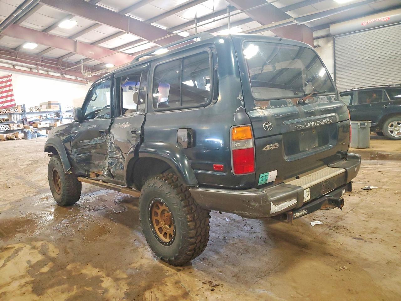 1993 Toyota Land Cruiser Dj81 Green vin: JT3DJ81W4P0019942