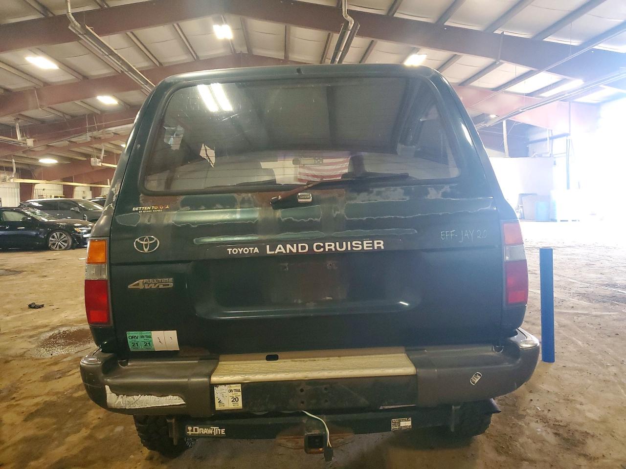 1993 Toyota Land Cruiser Dj81 Green vin: JT3DJ81W4P0019942