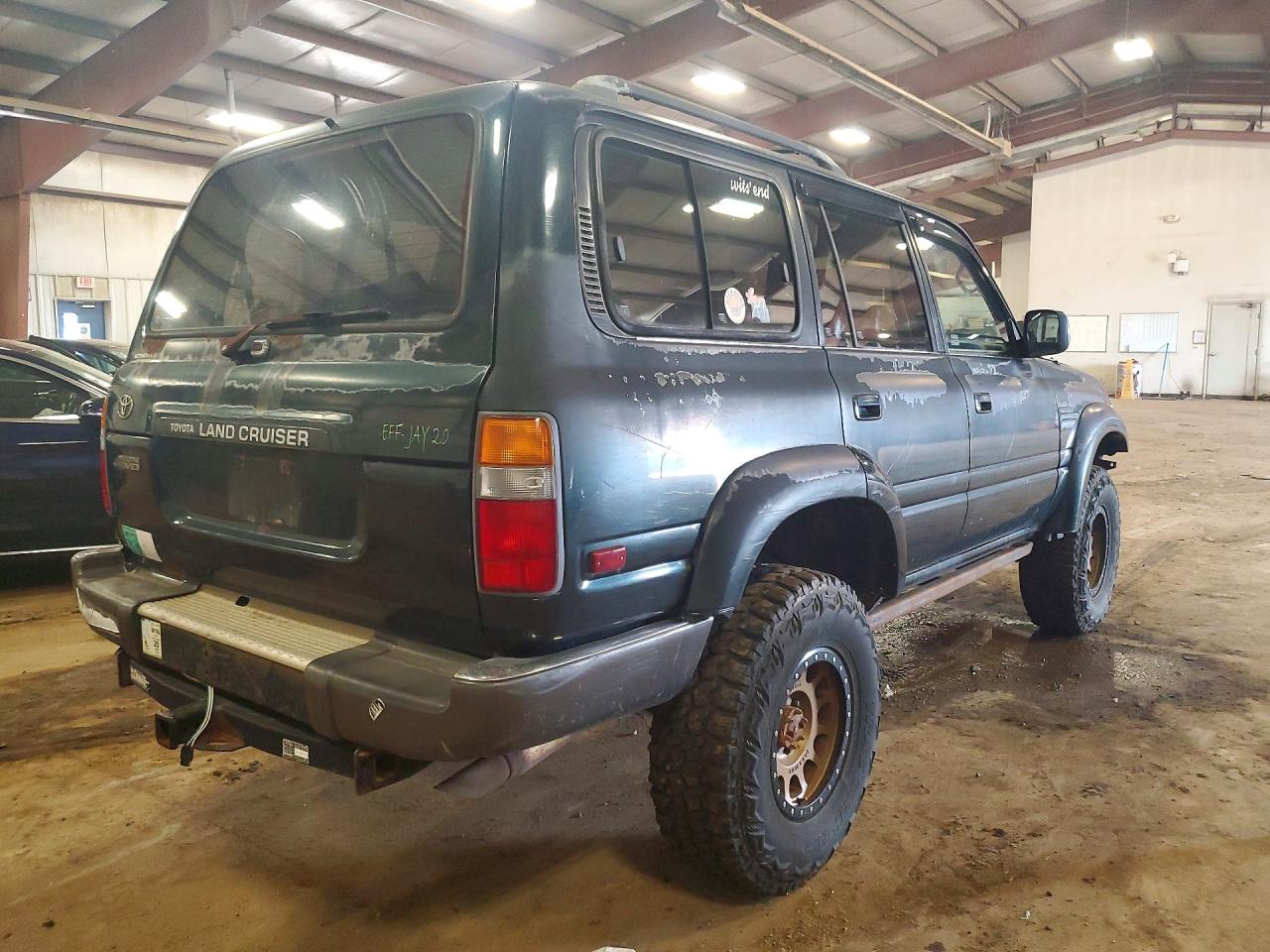 1993 Toyota Land Cruiser Dj81 Green vin: JT3DJ81W4P0019942