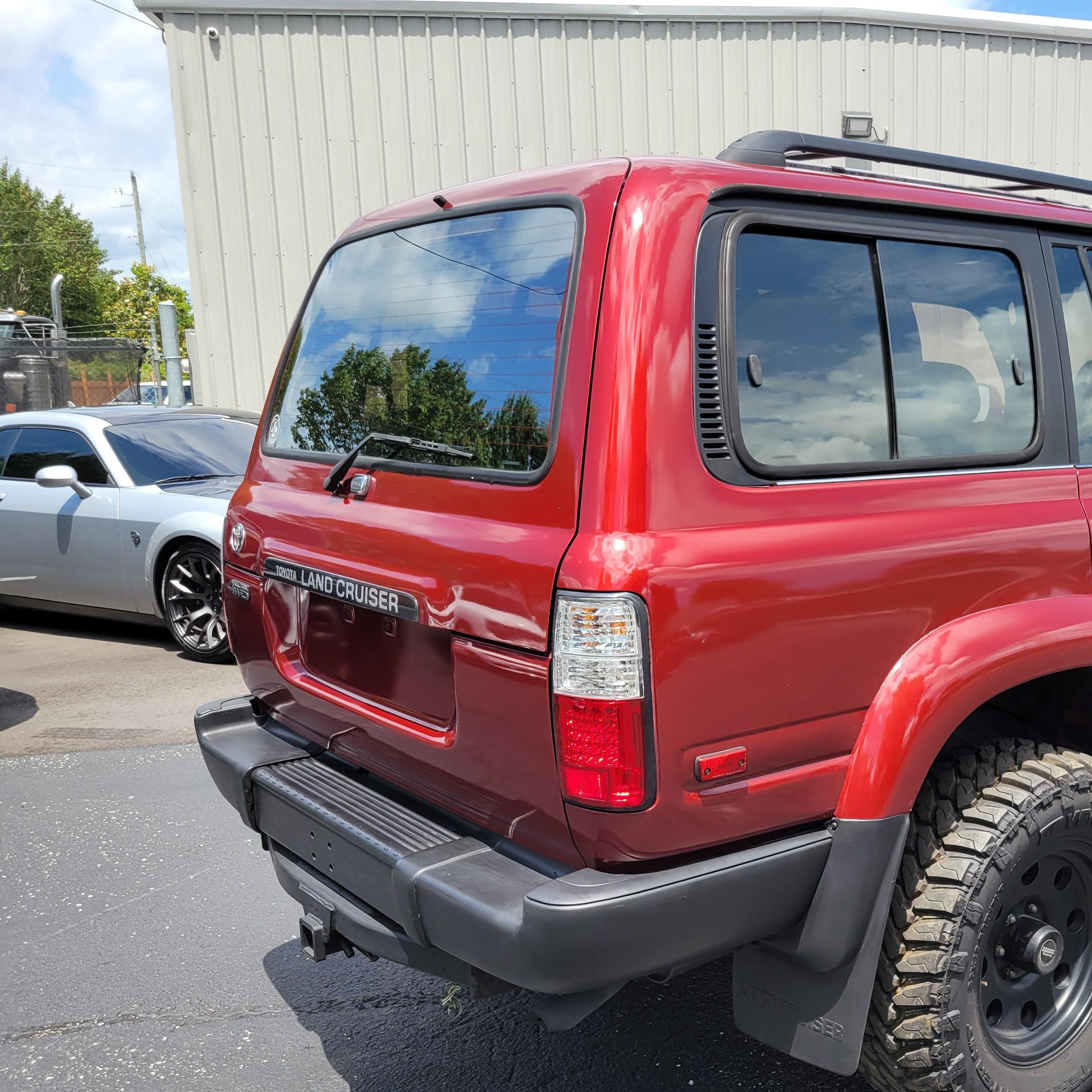 1993 Toyota Land Cruiser Dj81 Maroon vin: JT3DJ81W4P0045117